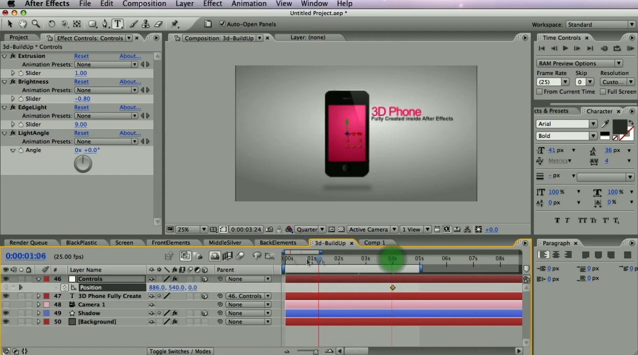 Iphone After Effects