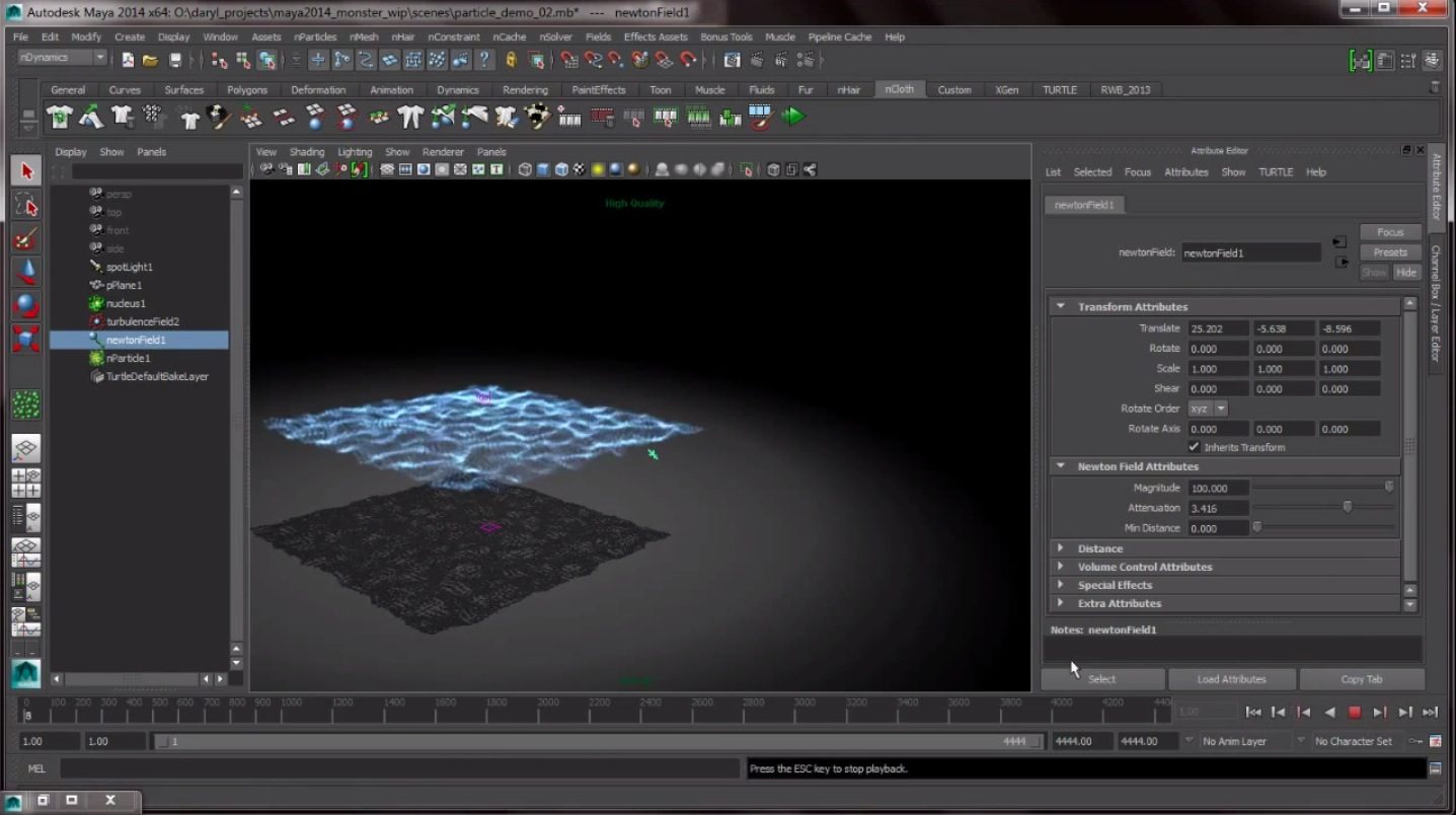 Maya Dynamics Tips and Tricks