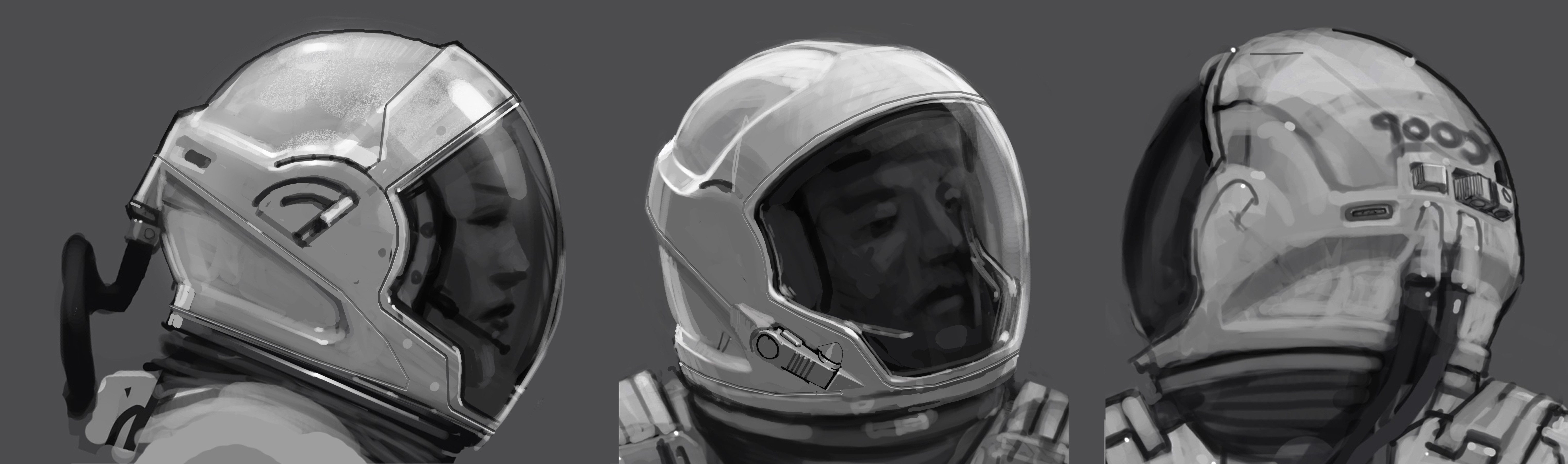 Interstellar Spacesuit Concept Art