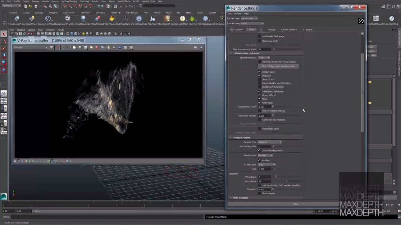 alembic Realflow 2014 to Maya 