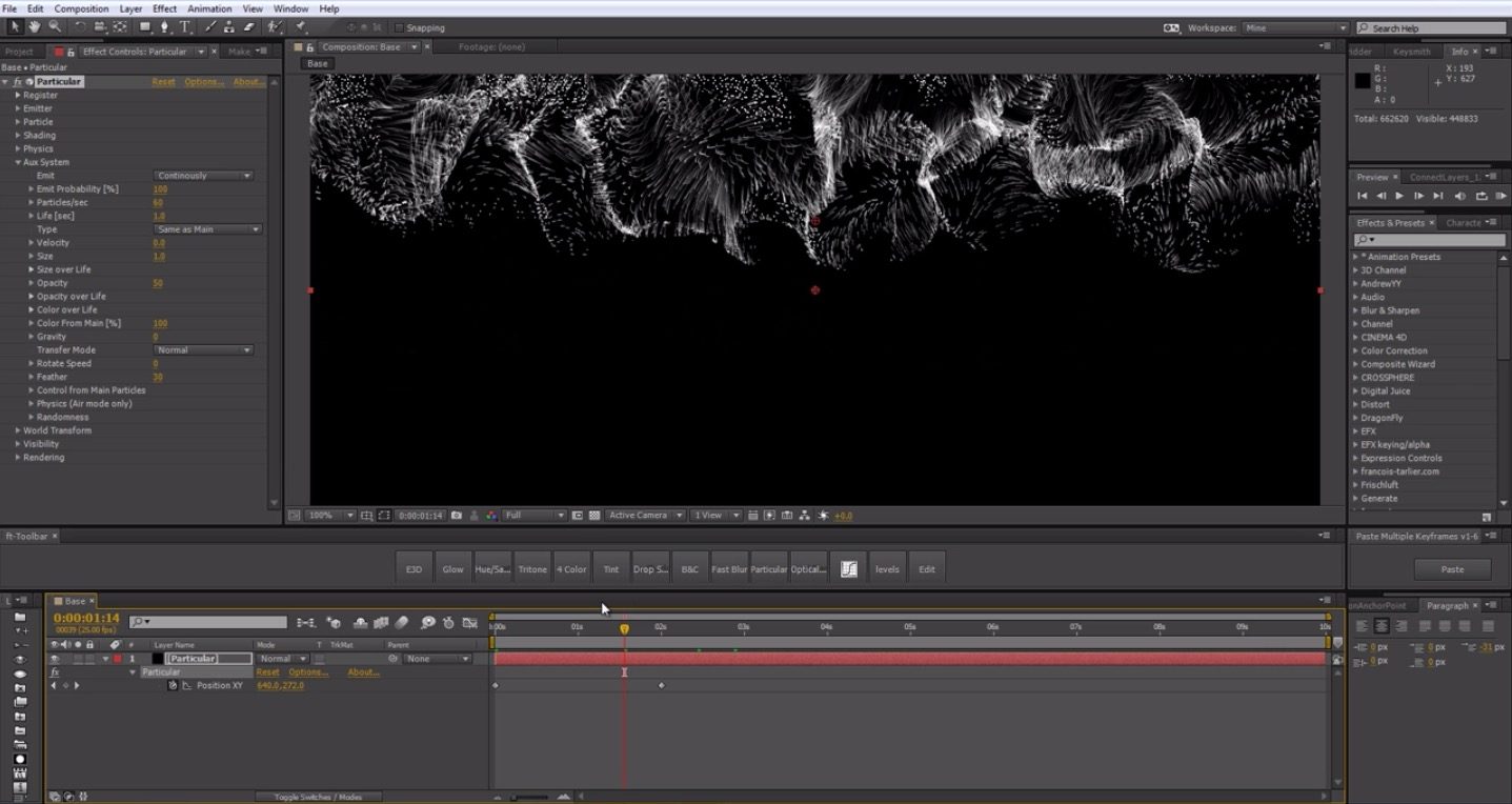 Shockwave Effect With Trapcode Particular