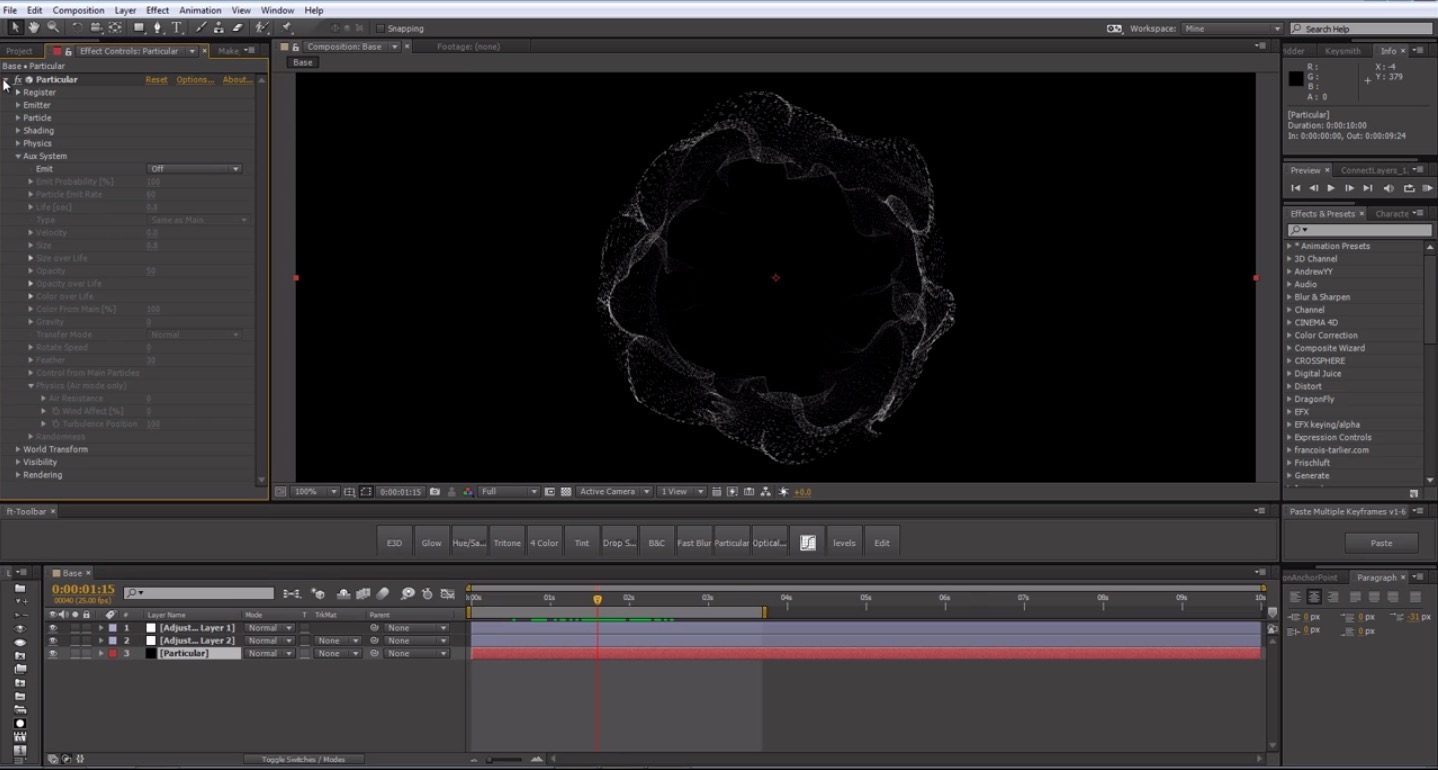 Shockwave Effect With Trapcode Particular