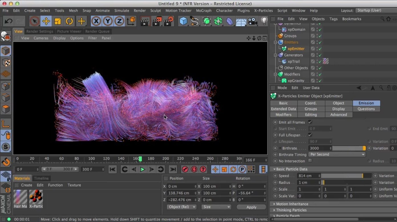 FLIP Liquid Solver in X-Particles 3 