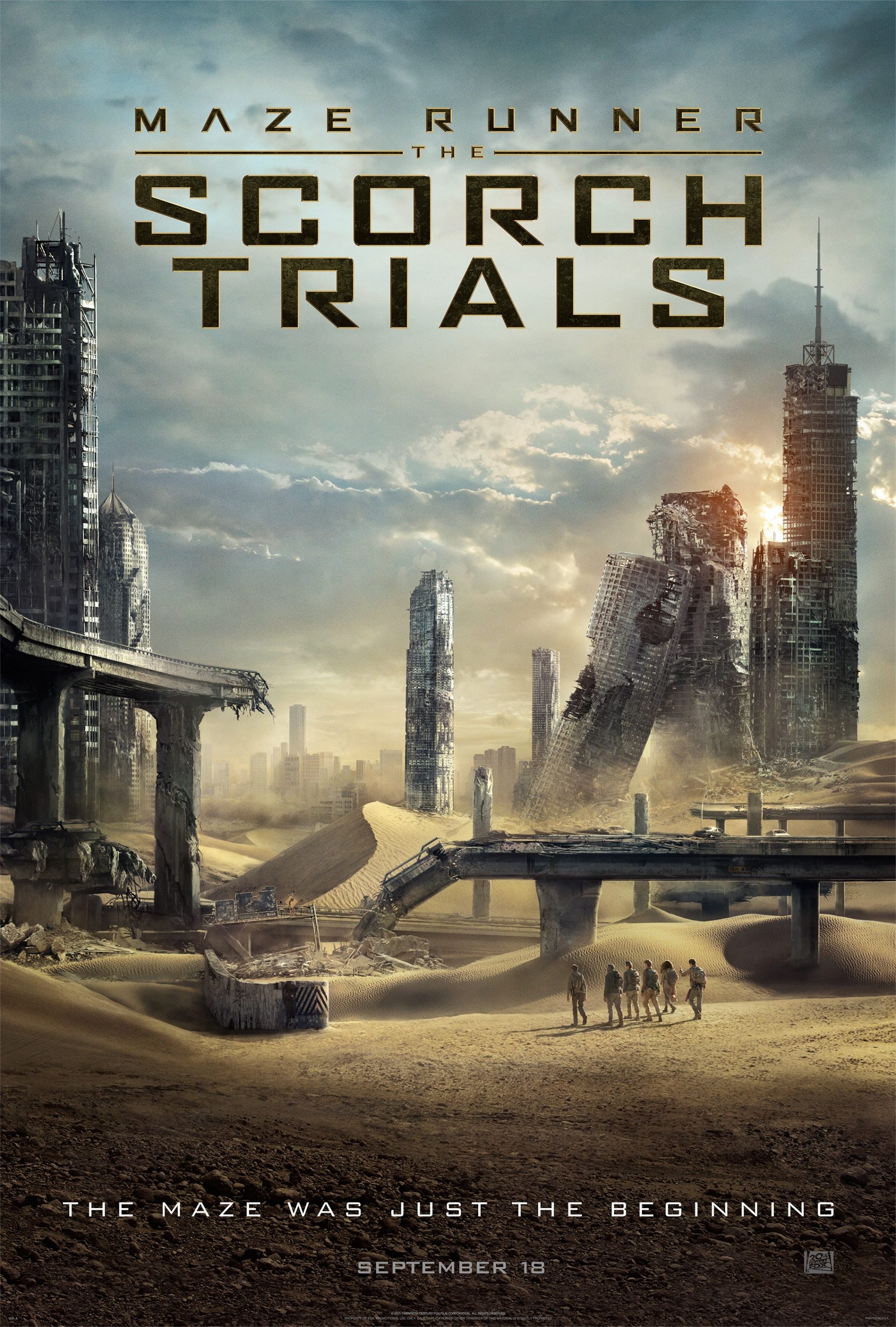 The maze runner scorch trials