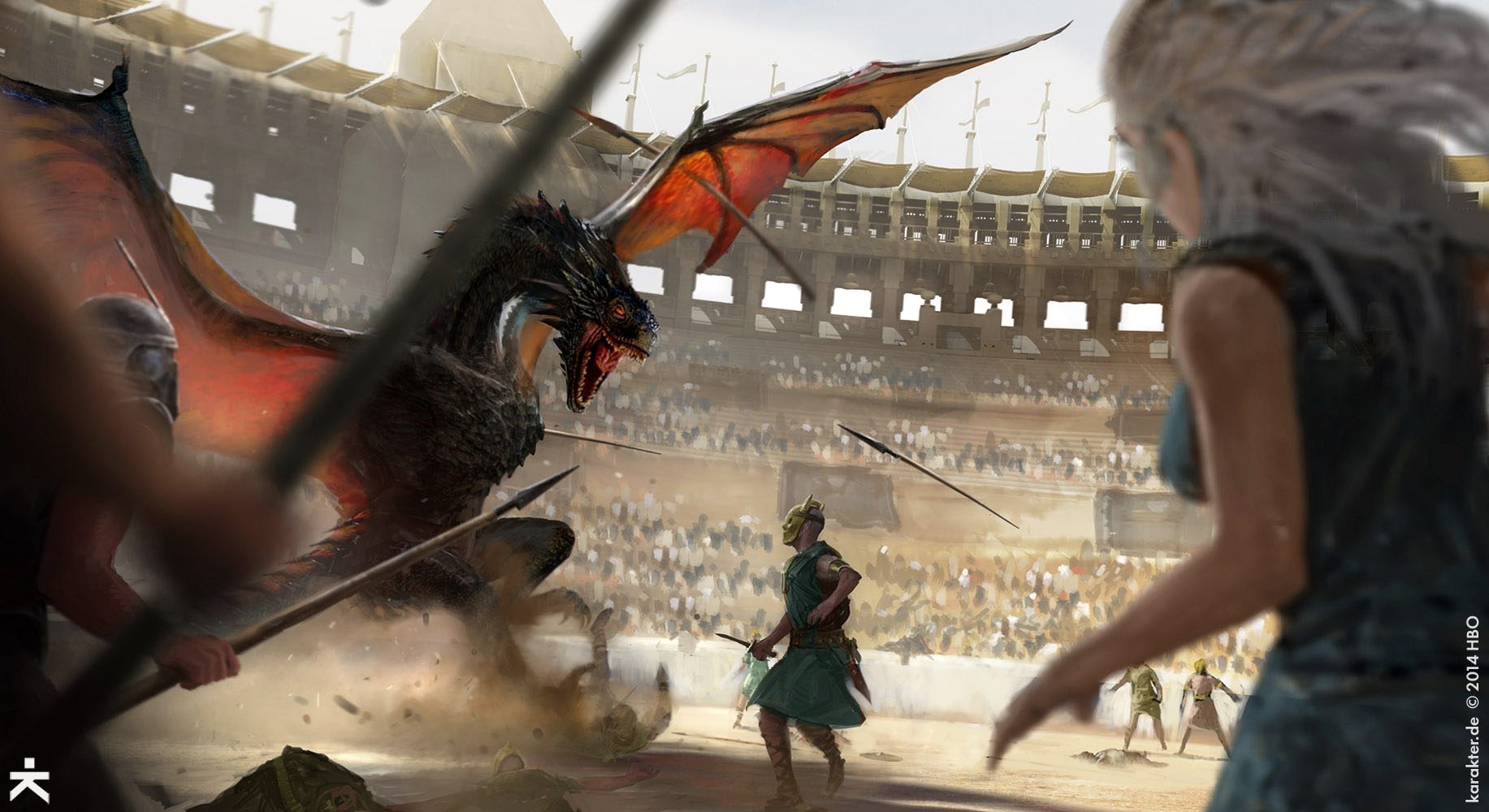 game of thrones season 5 Concept Art