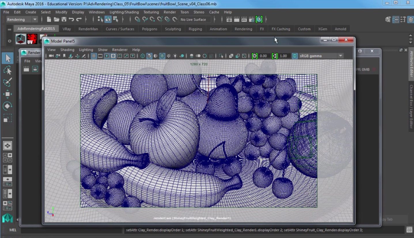 Maya 2016 UV unwrap