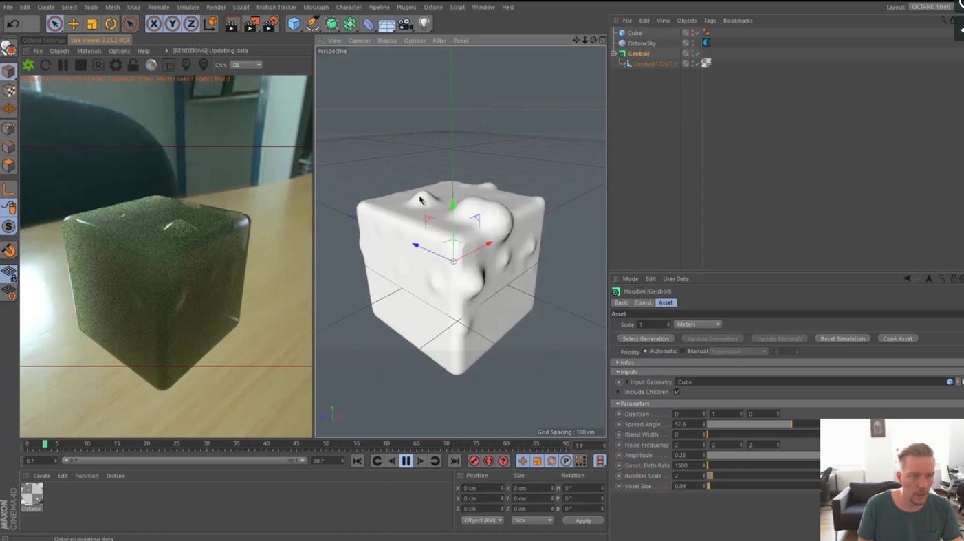 Houdini Digital Assets for Cinema 4D