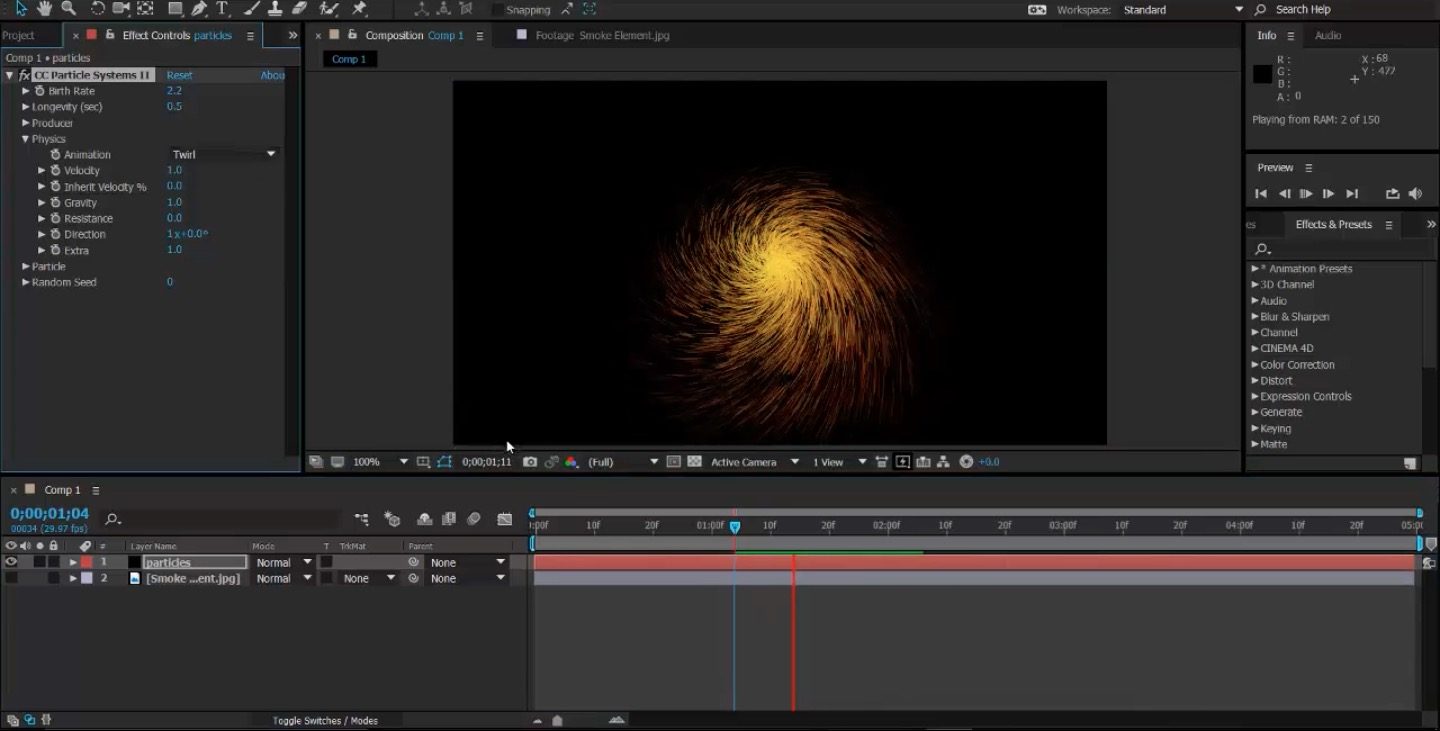 Introduction to Particles in After Effects