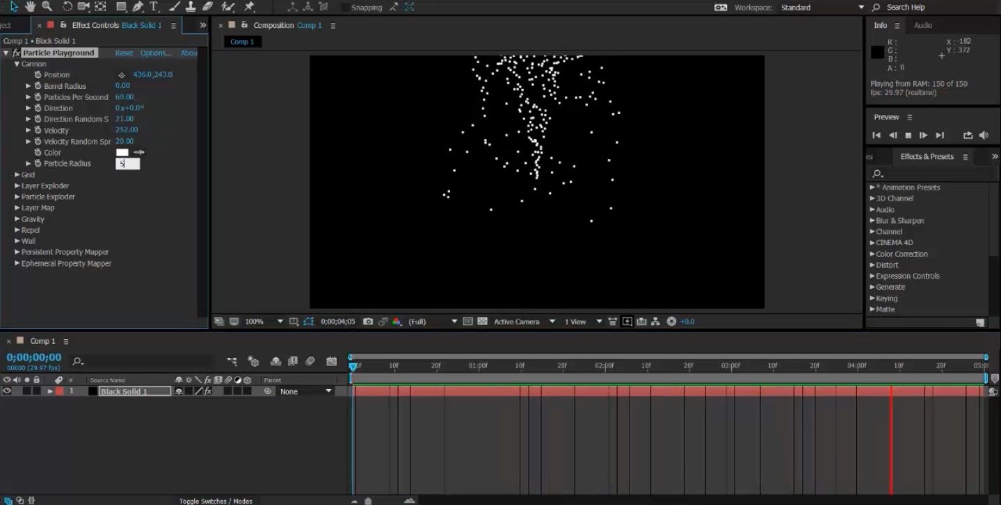 Introduction to Particles in After Effects