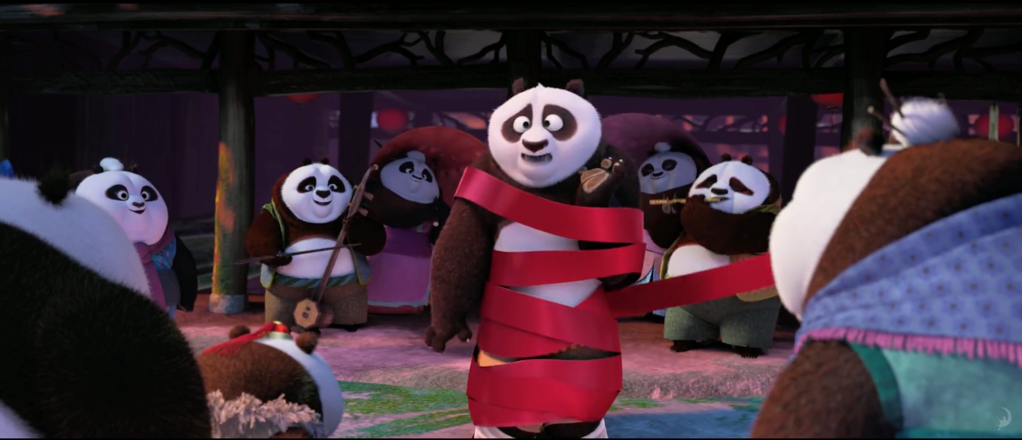 Kung Fu Panda 3 - Mei Mei's Ribbon Dance