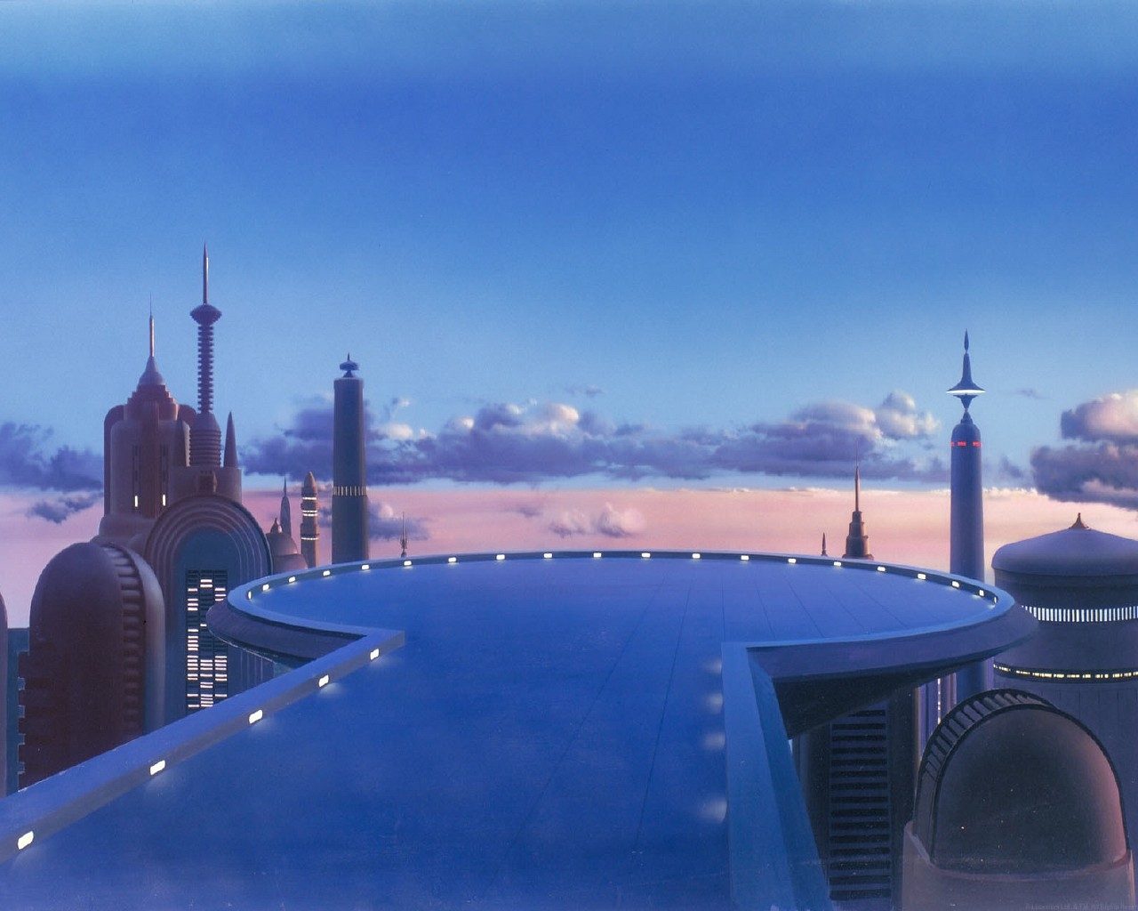 Classics 25 Original Matte Painting Made for Star Wars