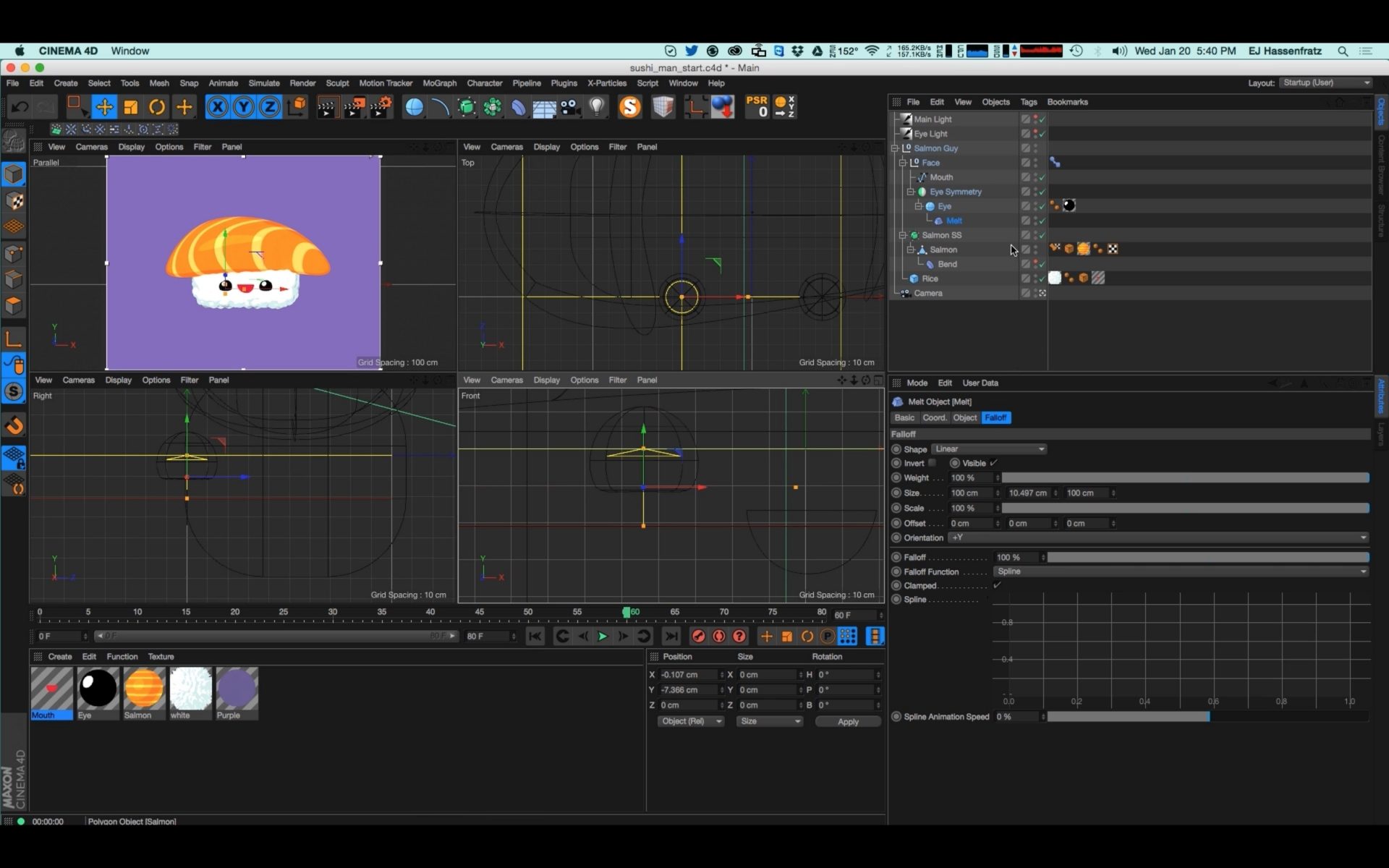 Animate a Simple Character in Cinema 4D