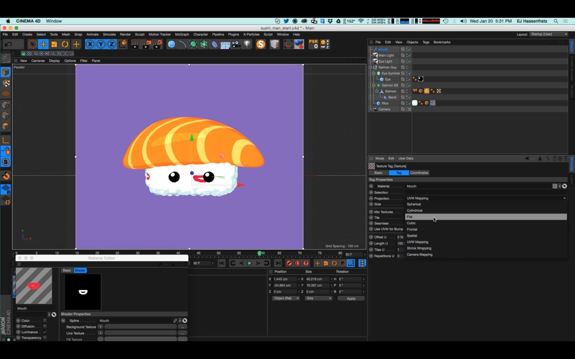 Animate a Simple Character in Cinema 4D