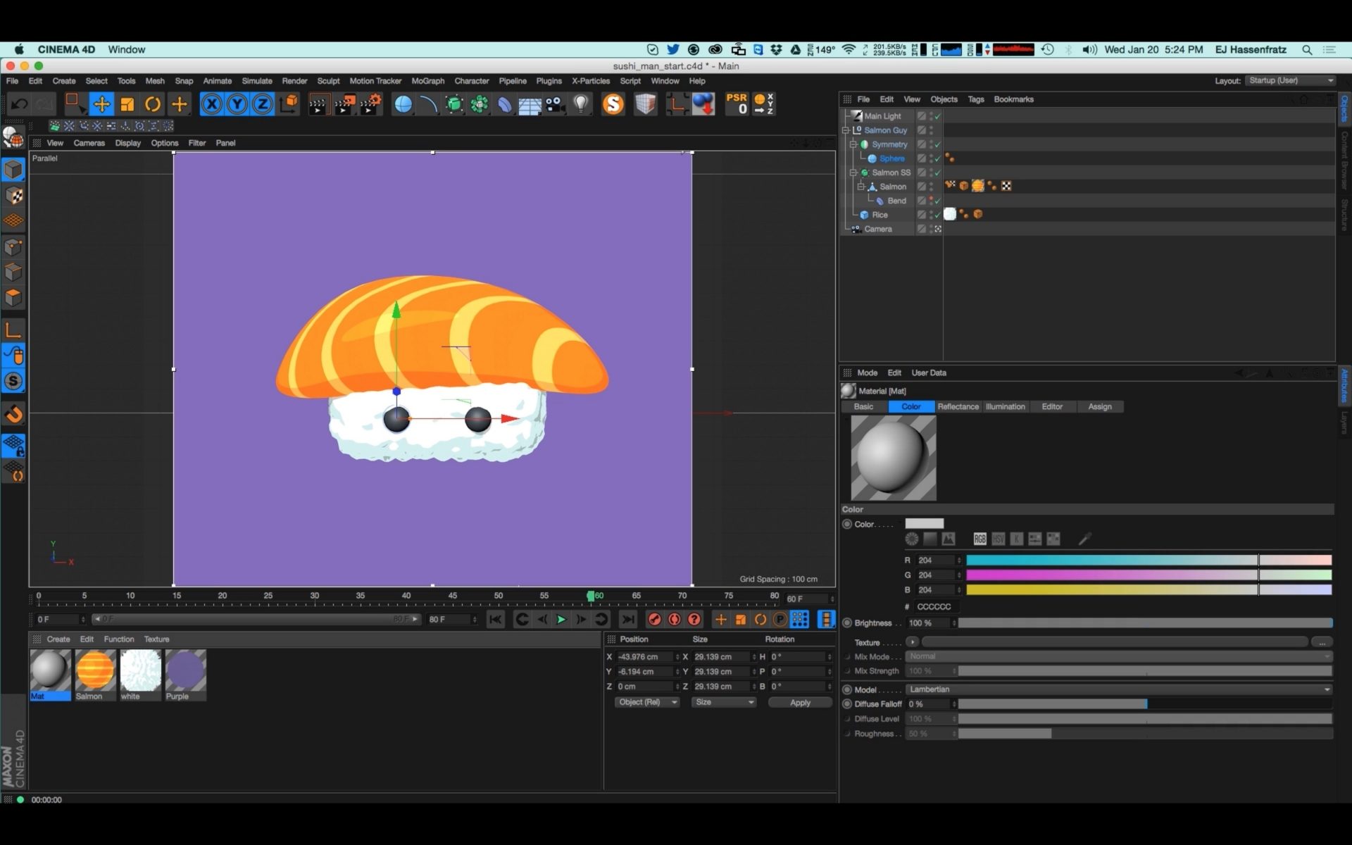 Animate a Simple Character in Cinema 4D