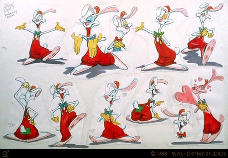 Who Framed Roger Rabbit 100 Original Concept Art Collection
