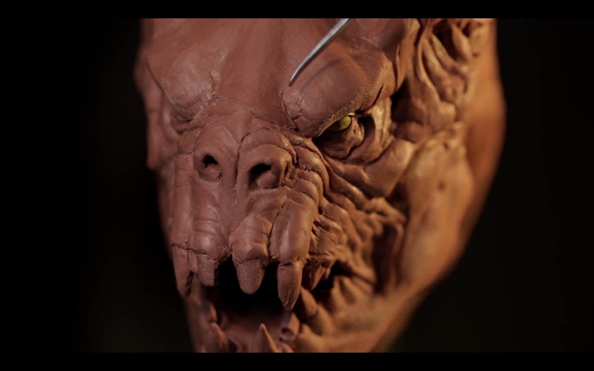 Fallout 4: Sculpting a Deathclaw