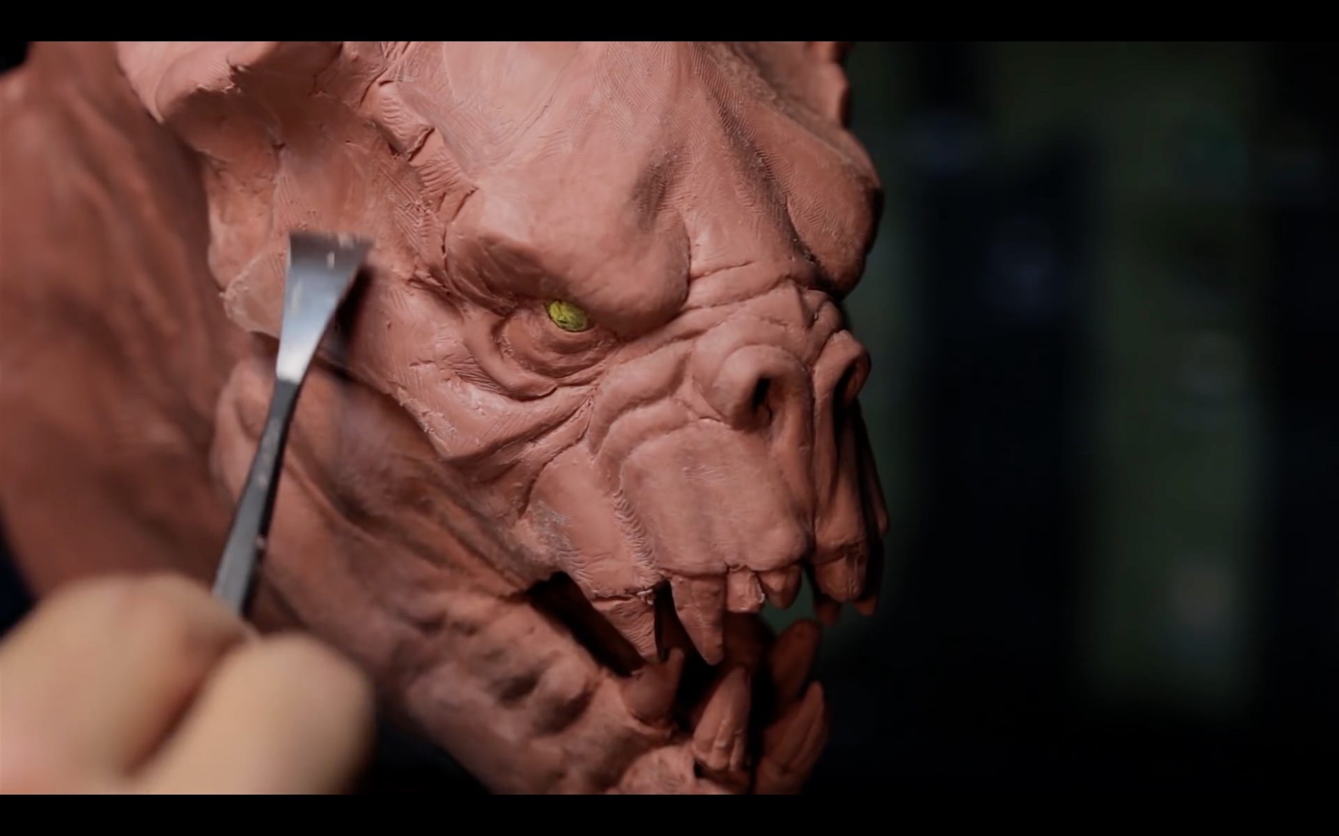 Fallout 4: Sculpting a Deathclaw