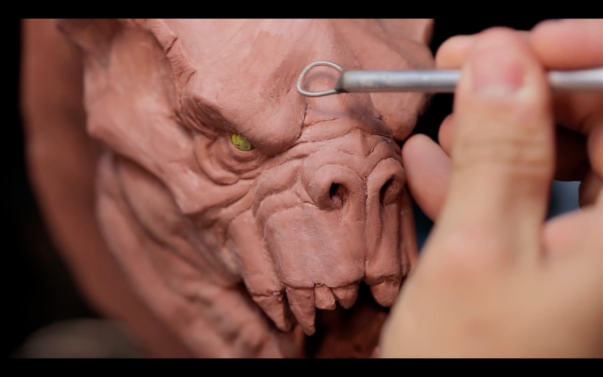 Fallout 4: Sculpting a Deathclaw