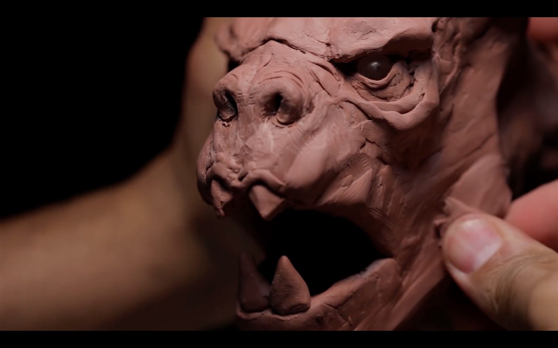 Fallout 4: Sculpting a Deathclaw