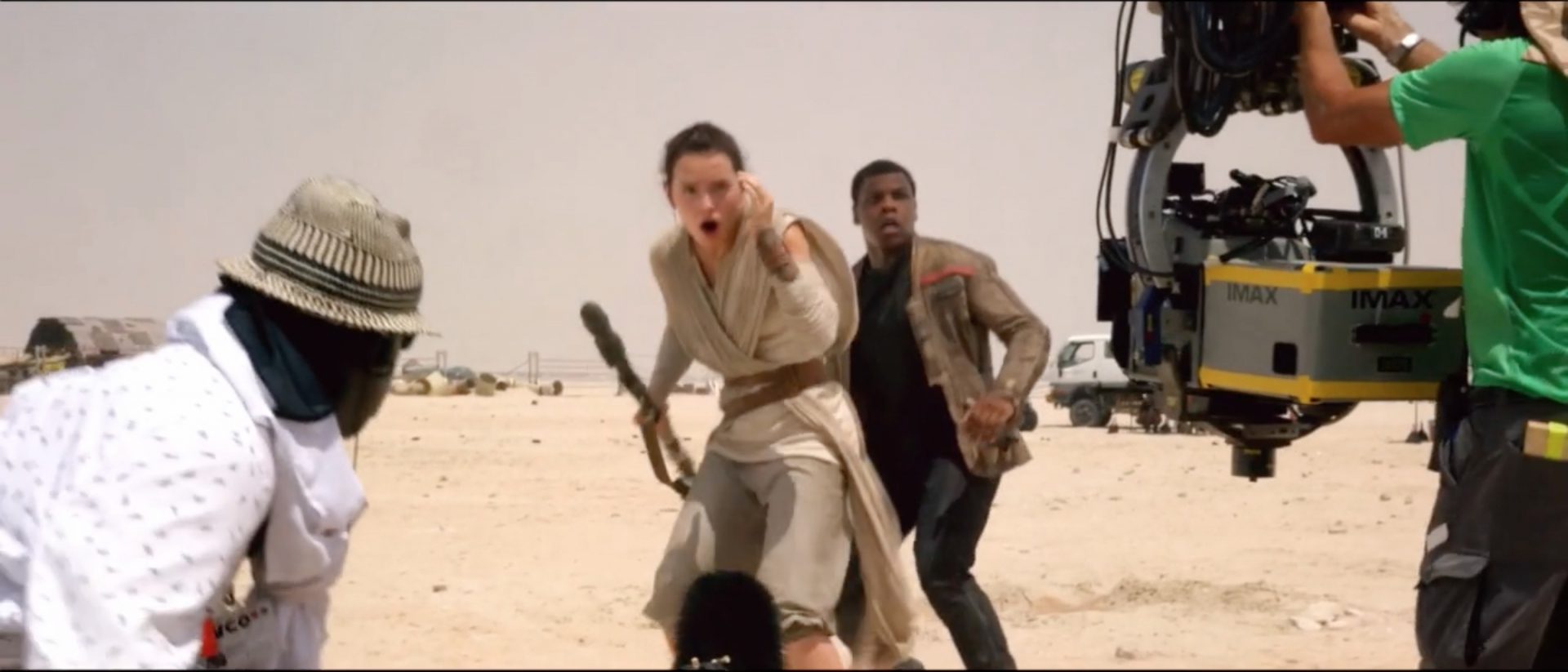 Star Wars The Force Awakens VFX Breakdown : Falcon Escapes Jakku