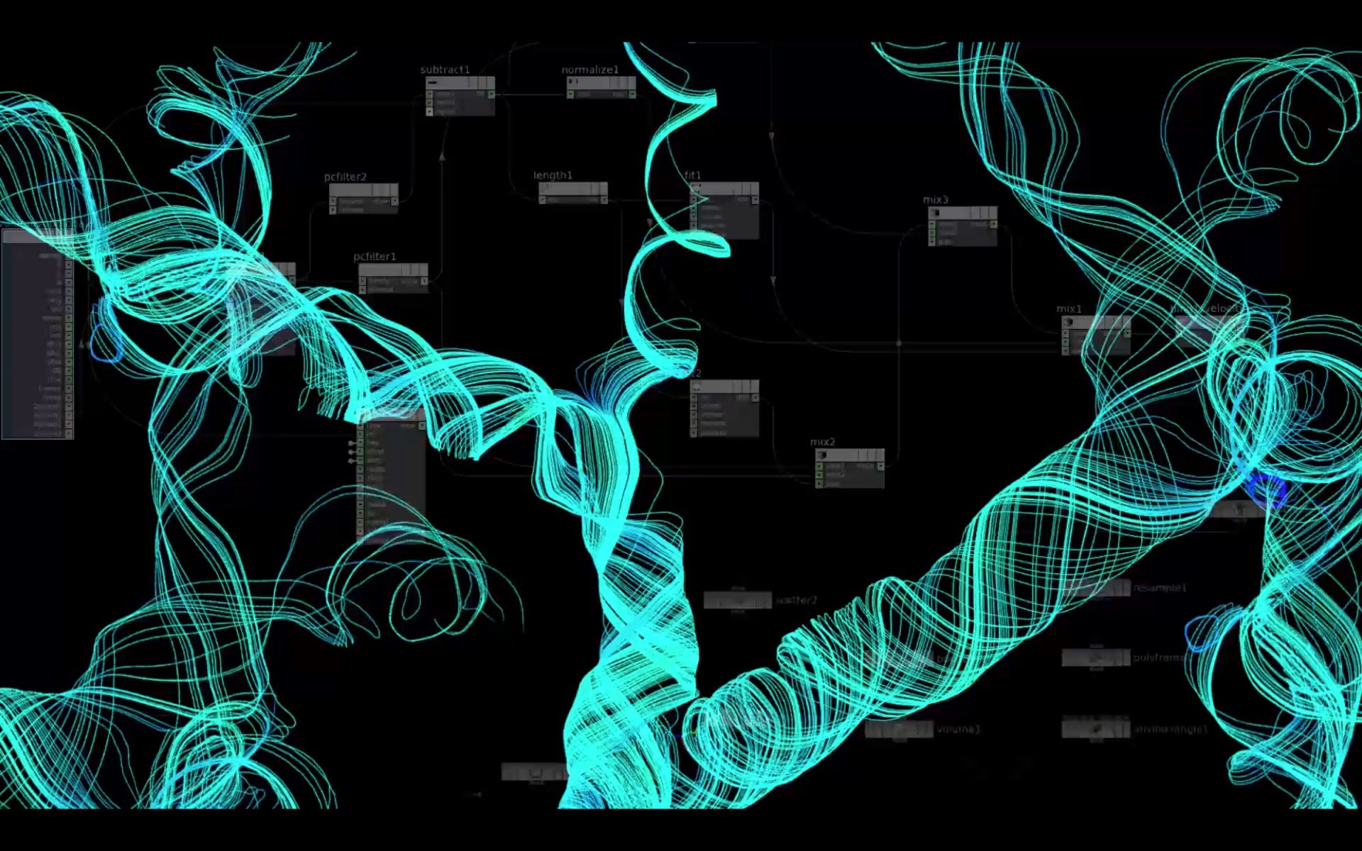 Volume Trails in Houdini