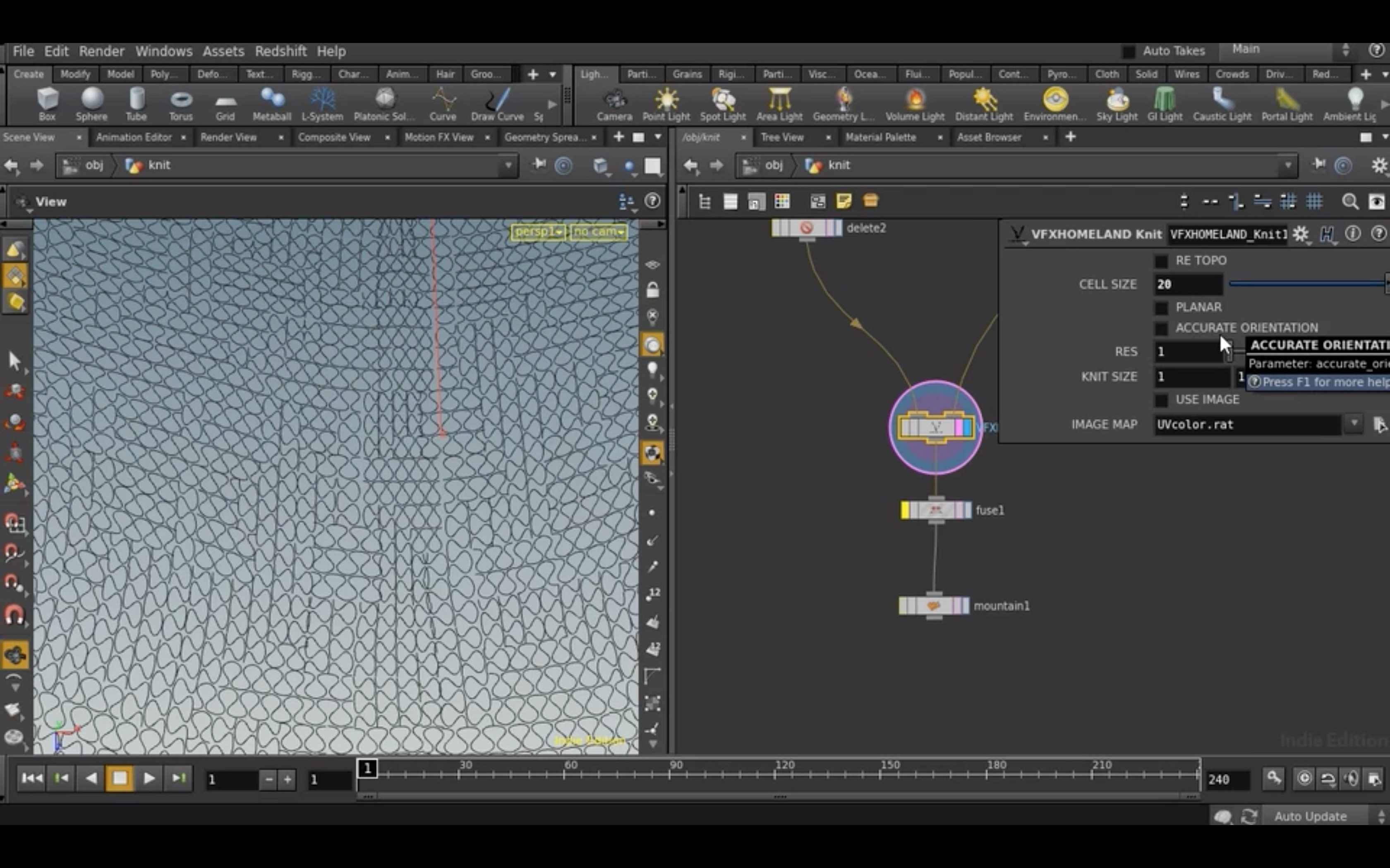 Houdini Knit Solver Tutorial