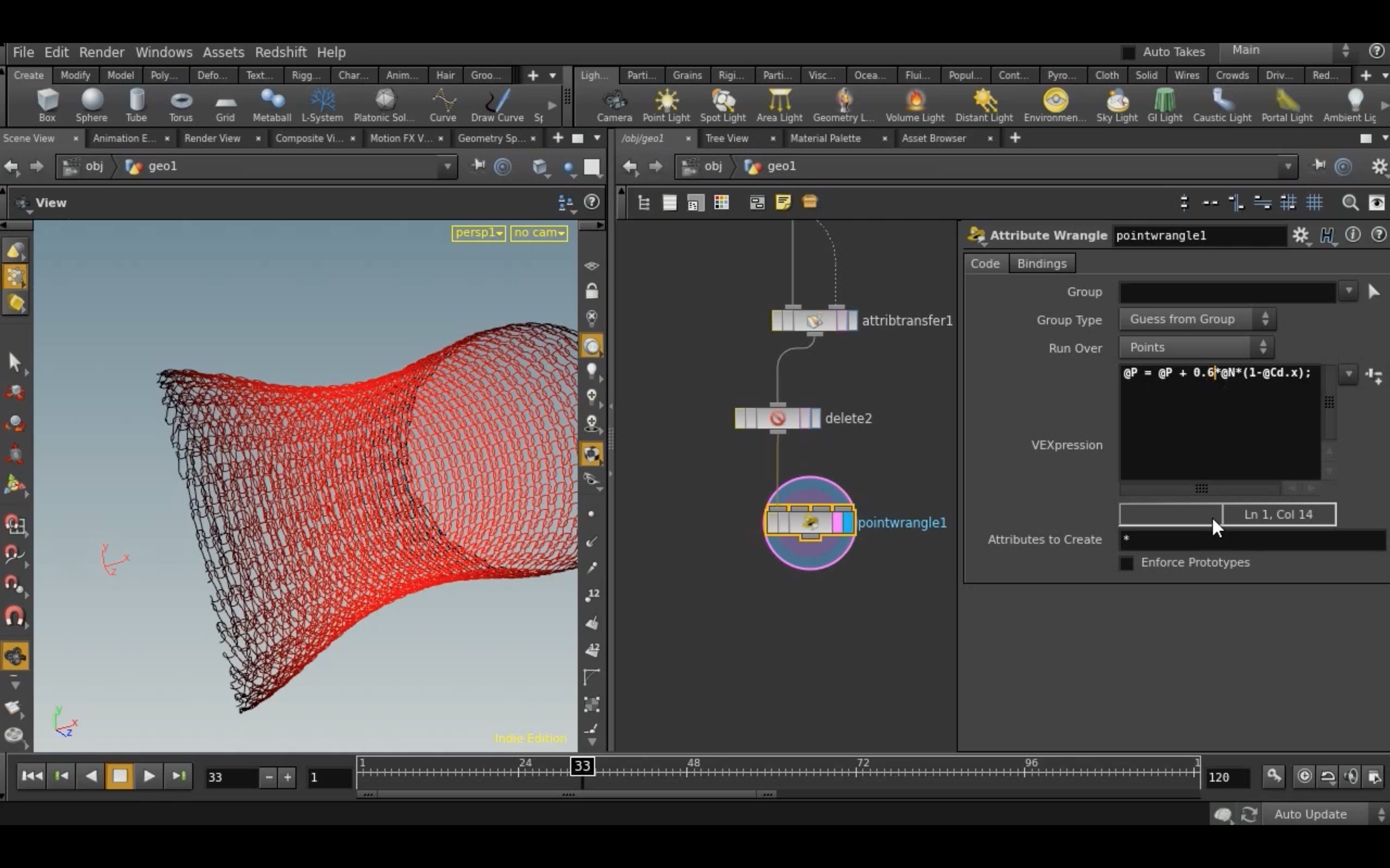 Houdini Knit Solver Tutorial