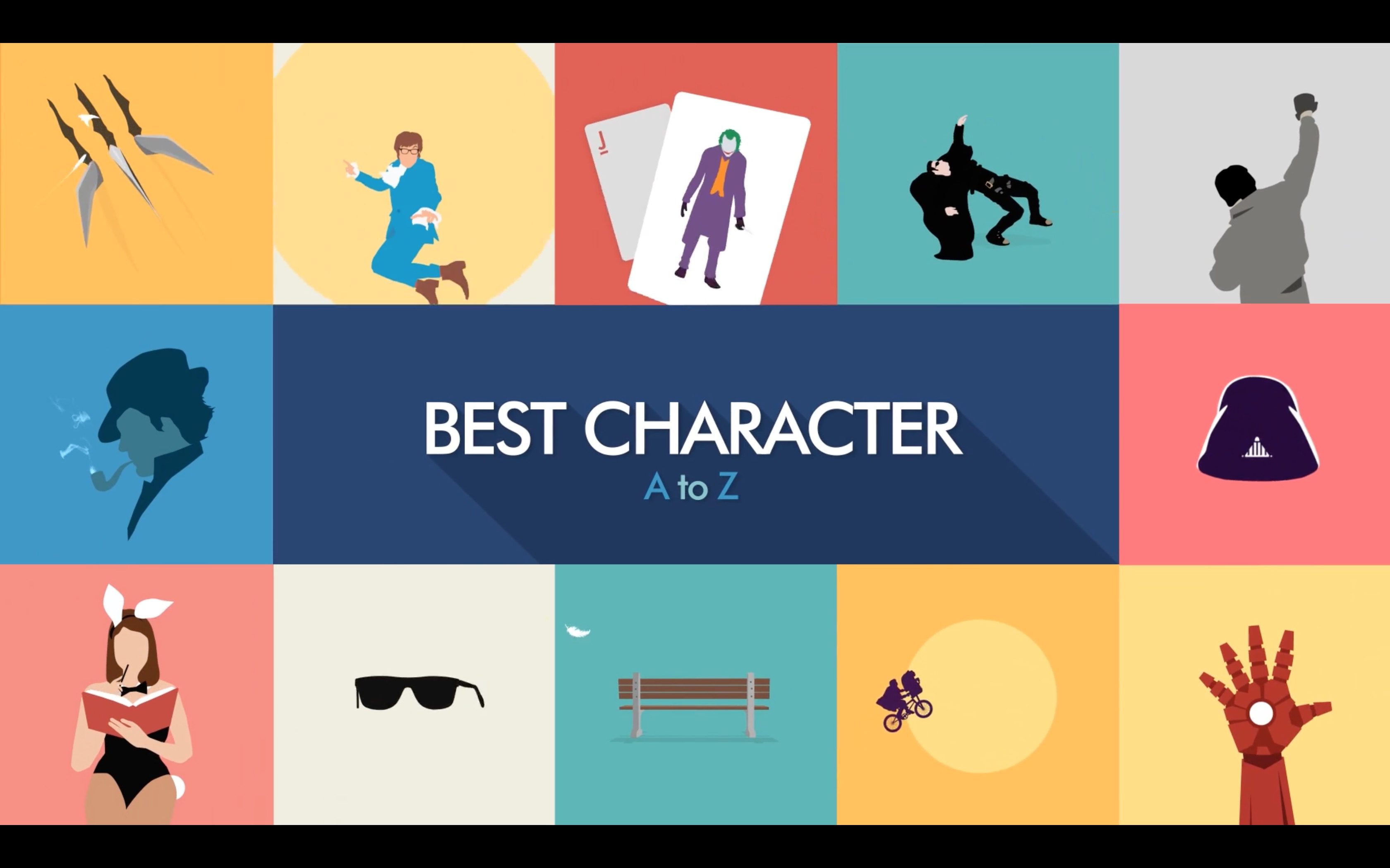 Most Iconic Pop Culture Characters from A to Z