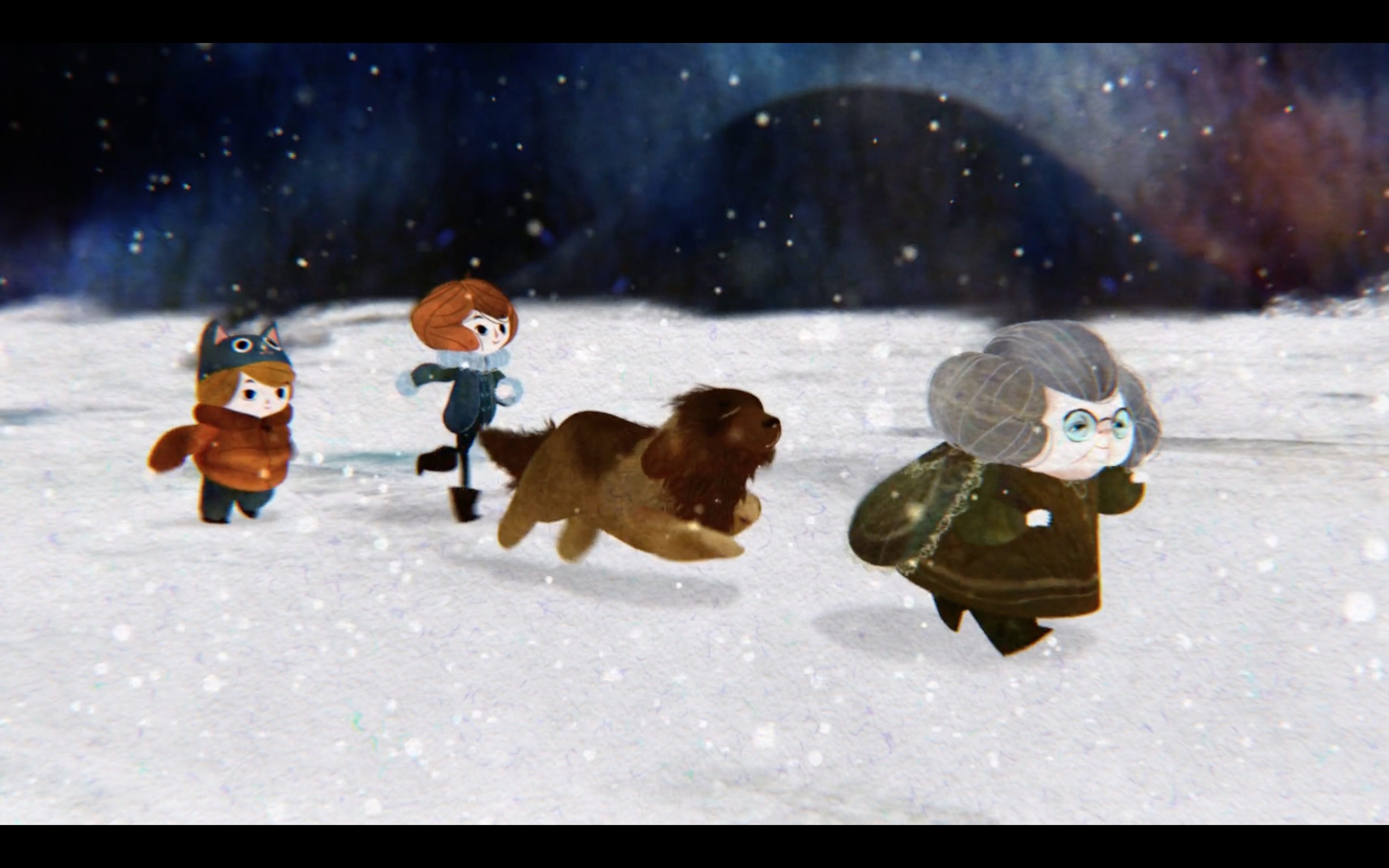 Disney Short: L'étrange Aventure de la Famille Winter