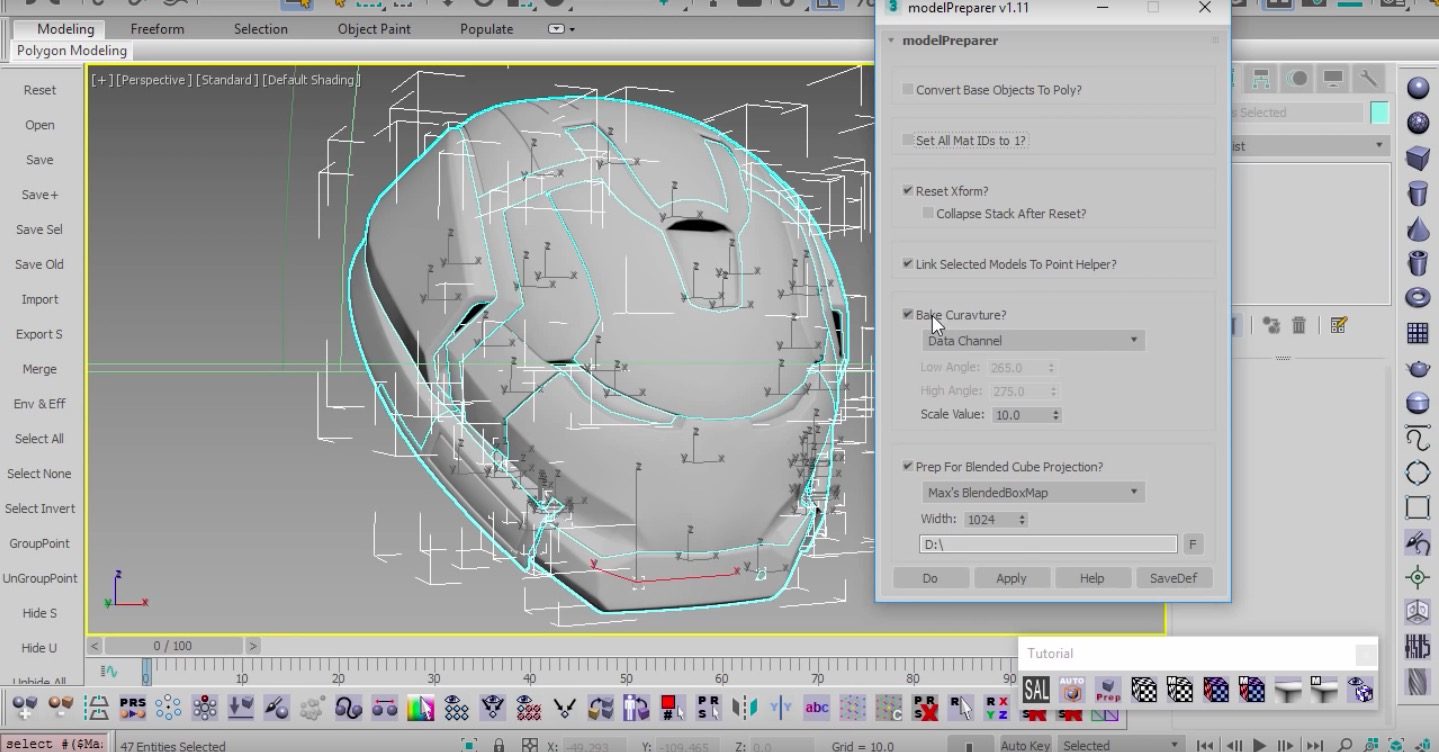 Texturing A Robotic Mask