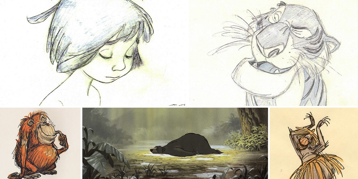 The Jungle Book 40 Original Concept Art Collection