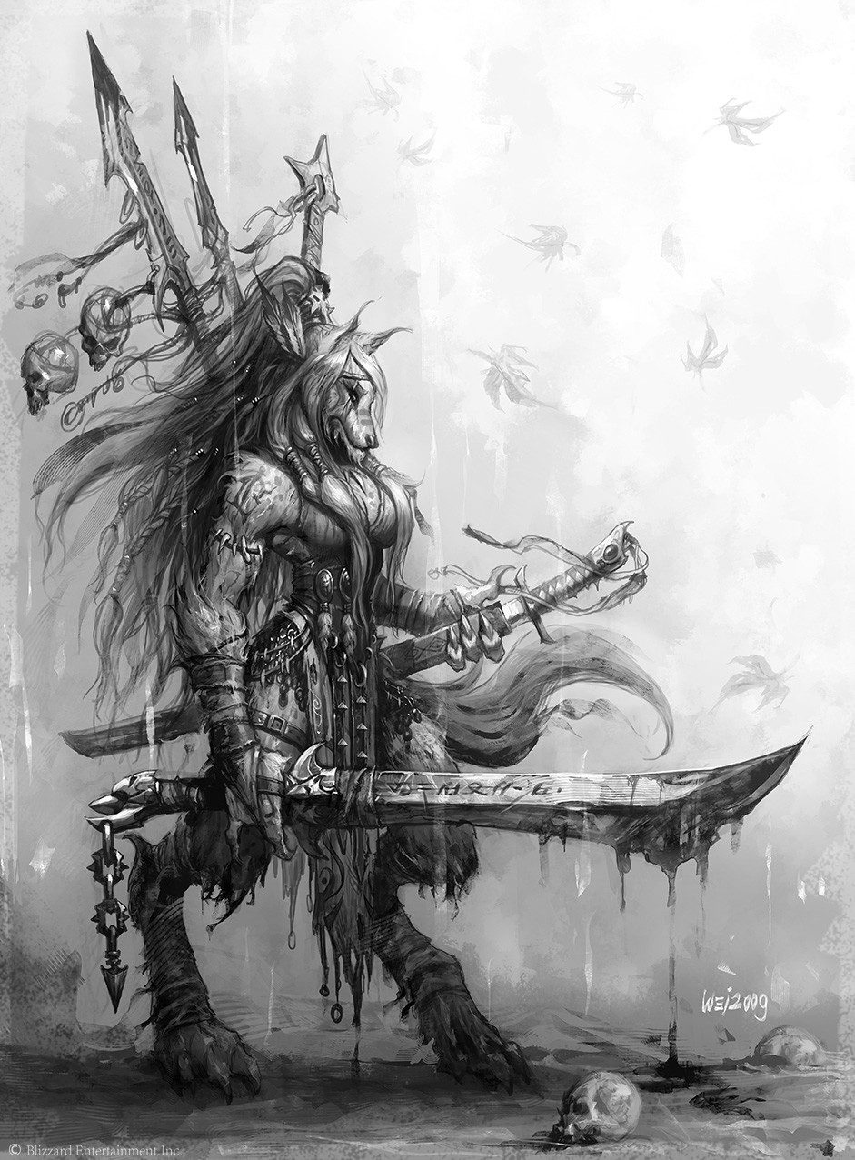 New Valeera model! : wow Worgen Rogue Art