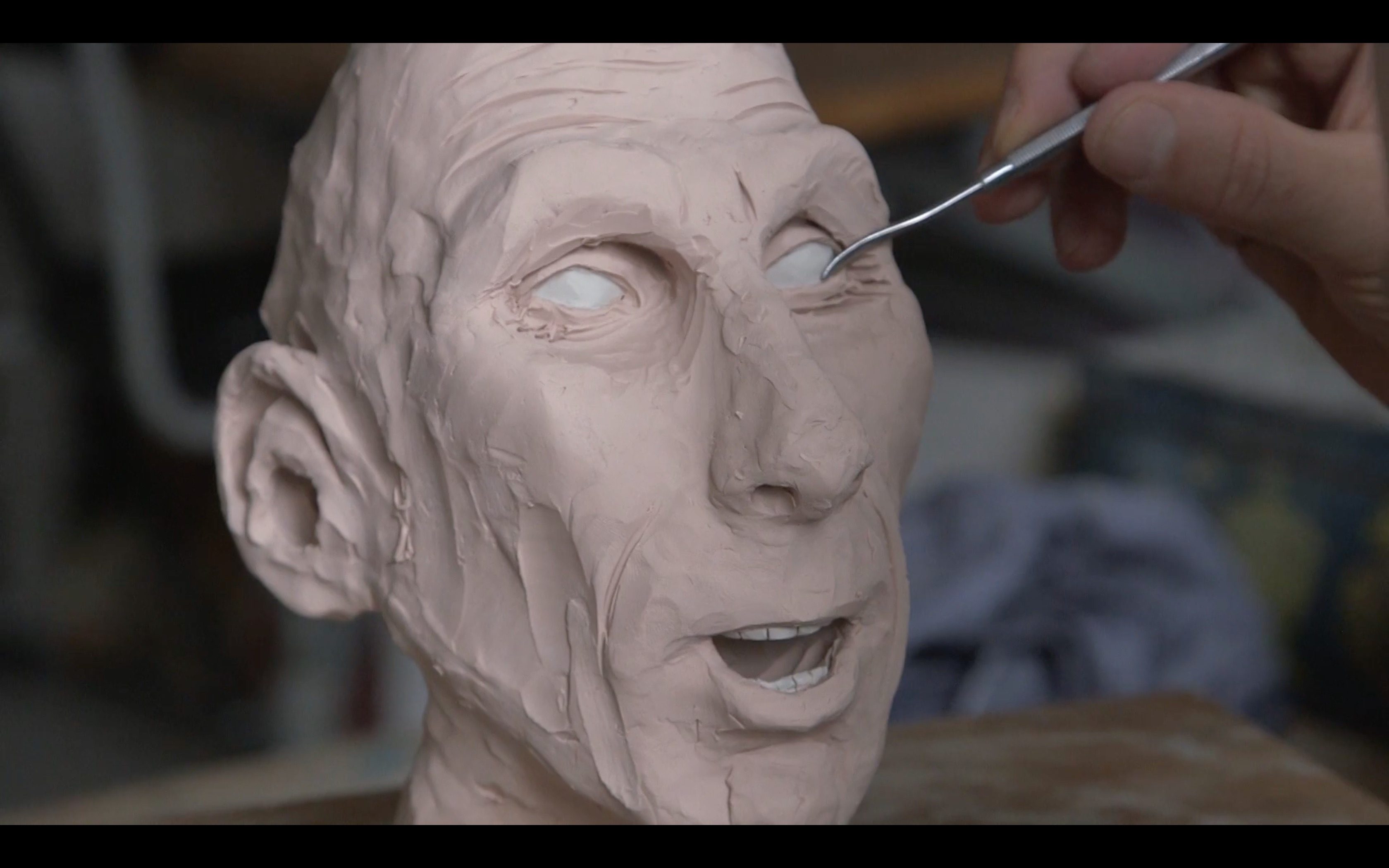 Wilfrid sculpts Will