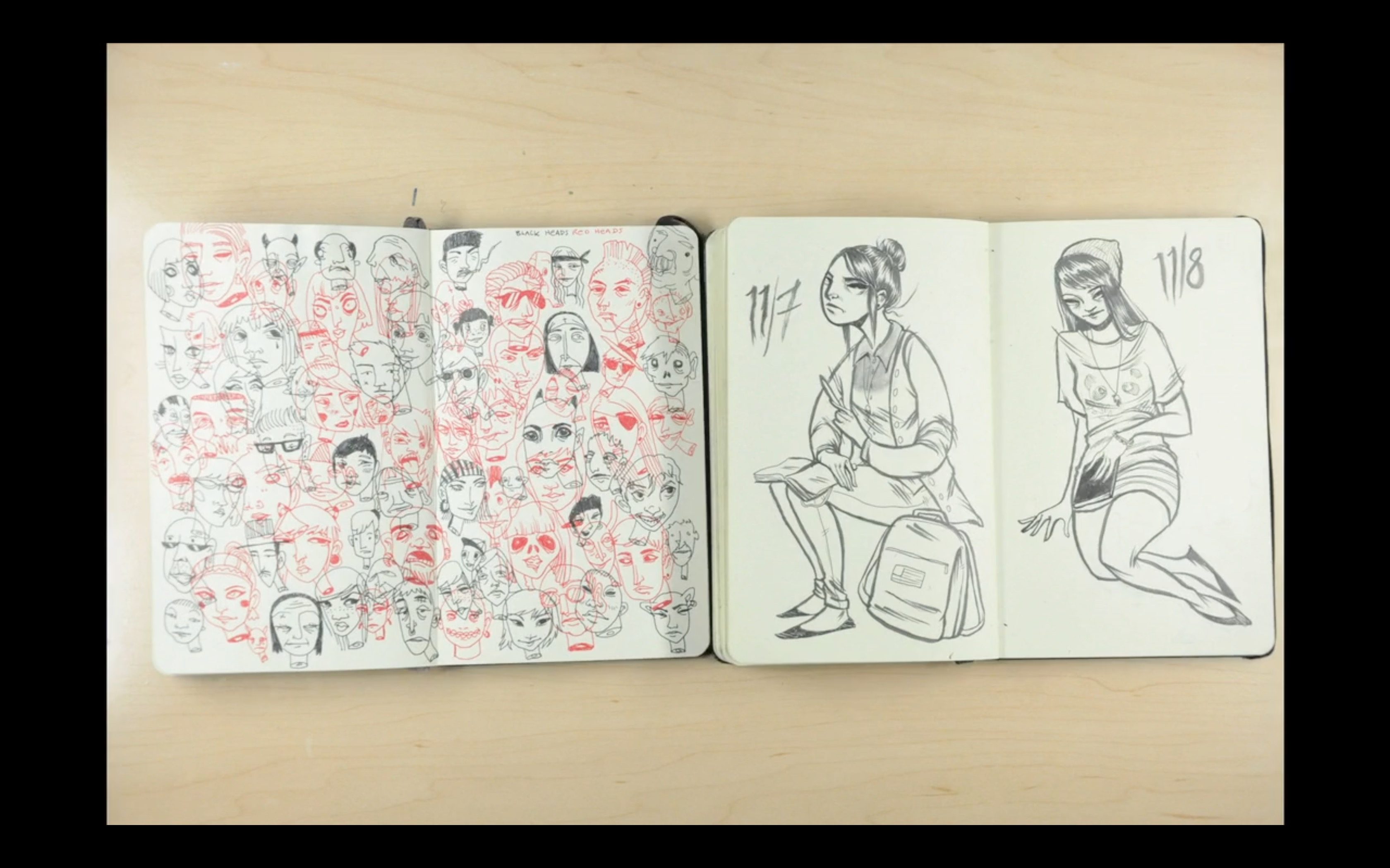 Animated Sketchbooks by Lauren YS