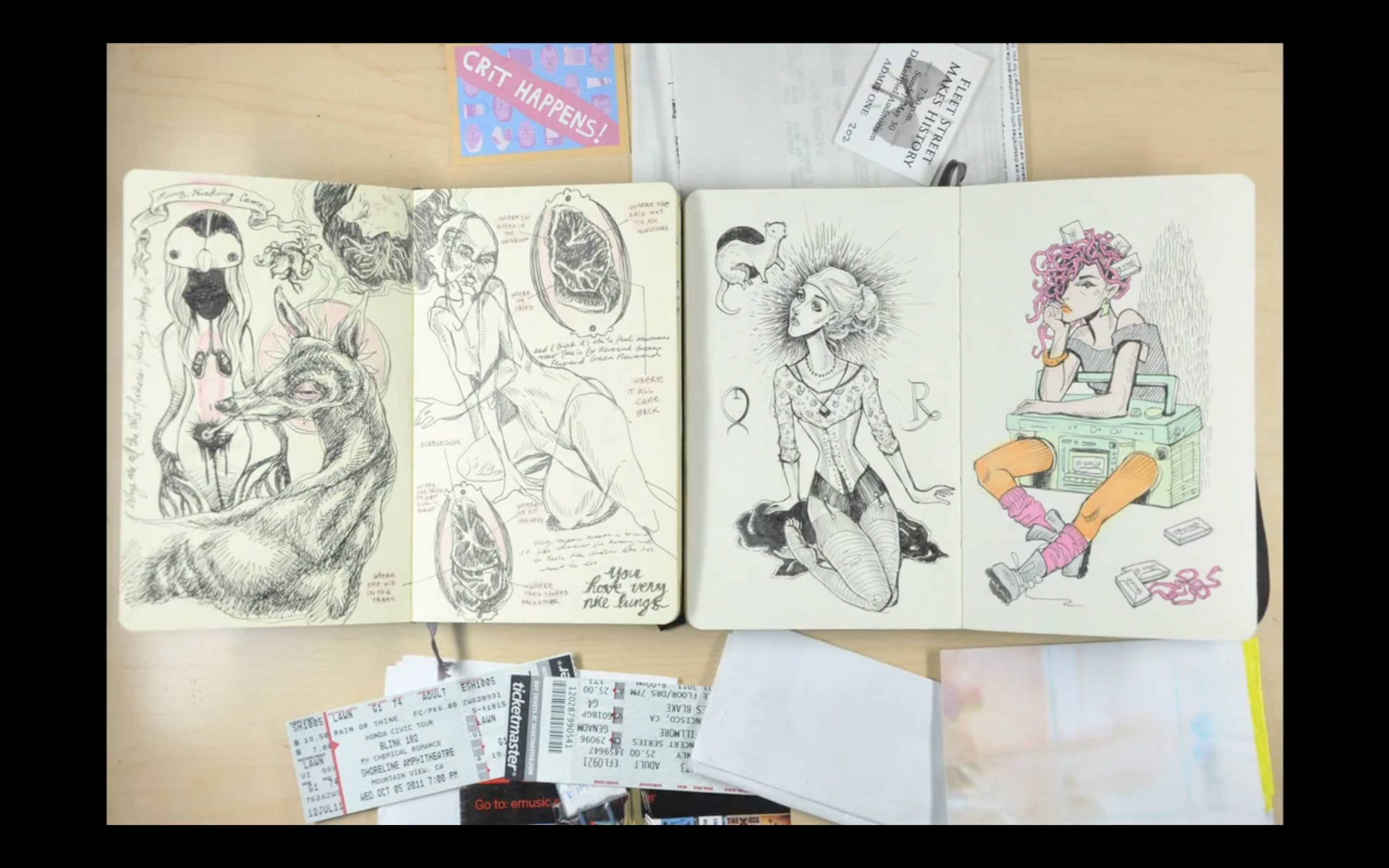 Animated Sketchbooks by Lauren YS