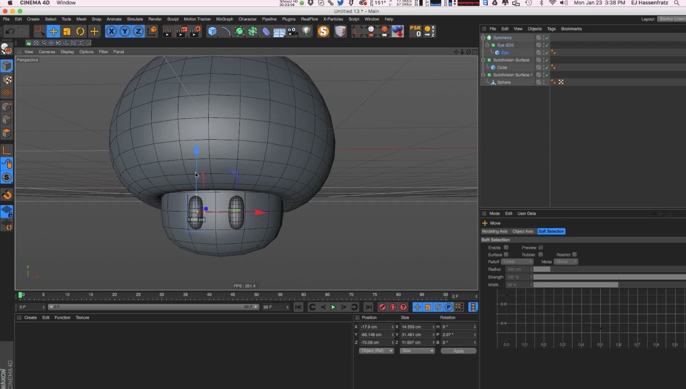 Intro to Subdivision Surface Modeling in Cinema 4D