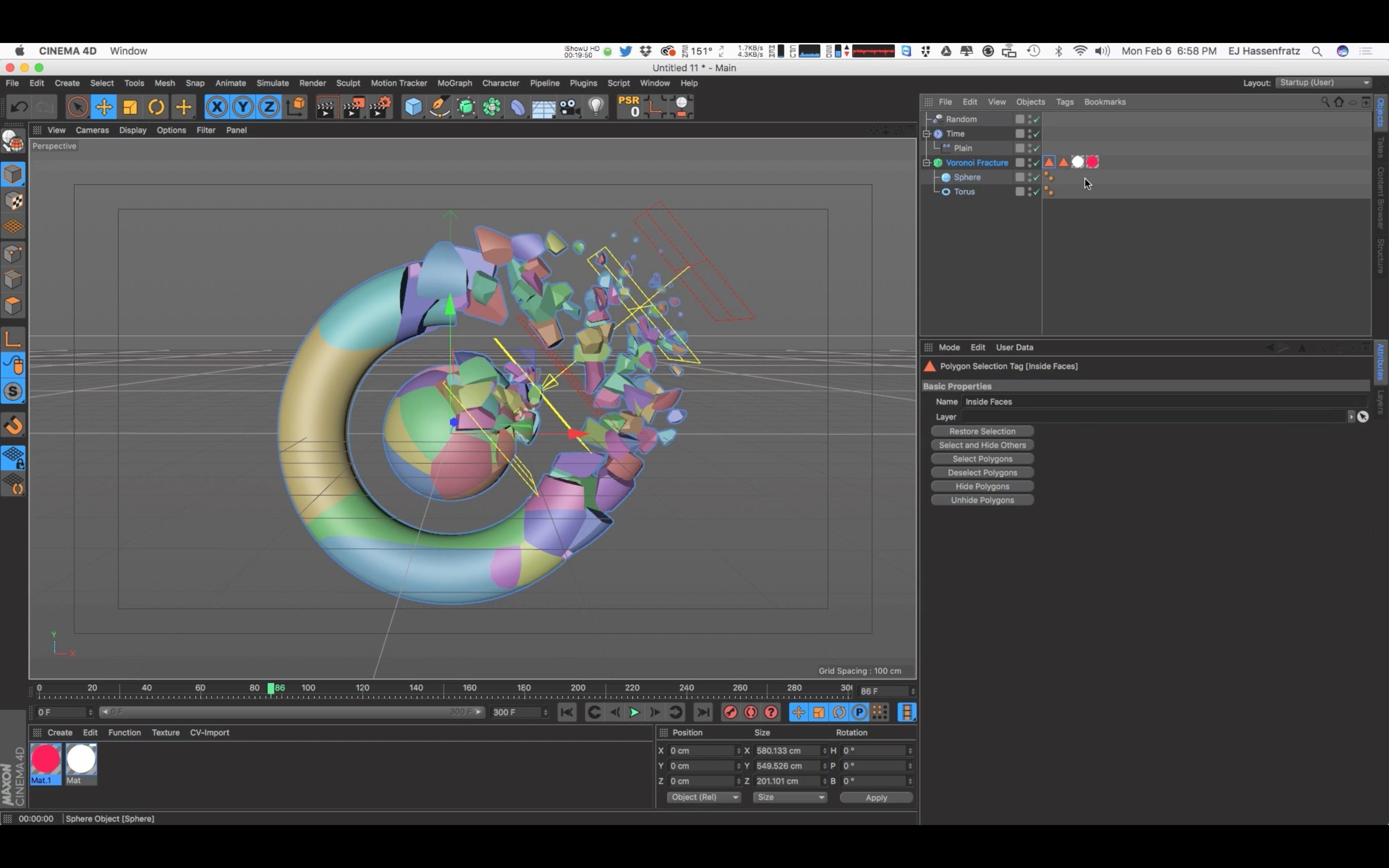 Cinema 4D Tutorial: Intro to Mograph Time Effector