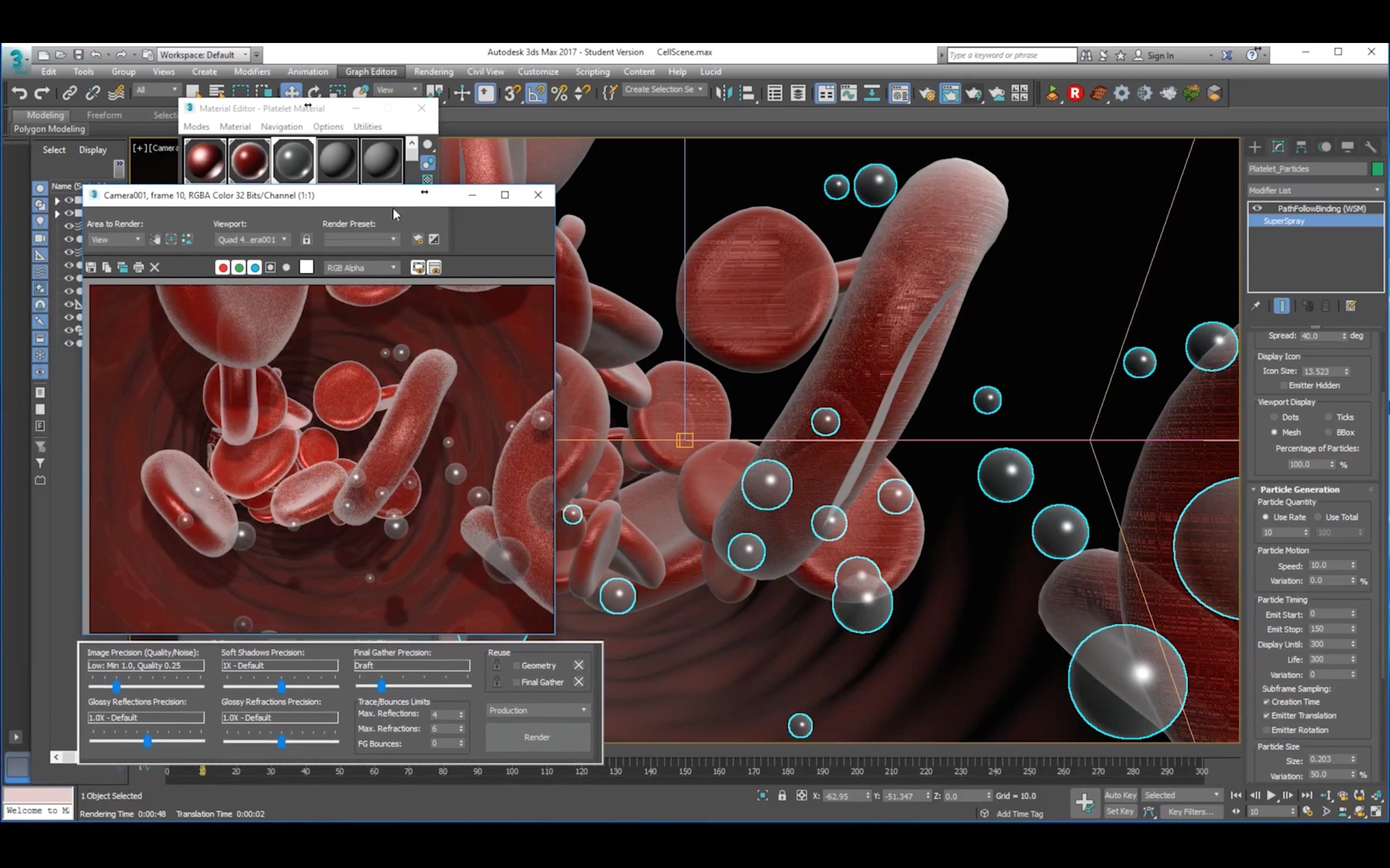 Tutorial: Blood Vessel Animation in 3DS Max