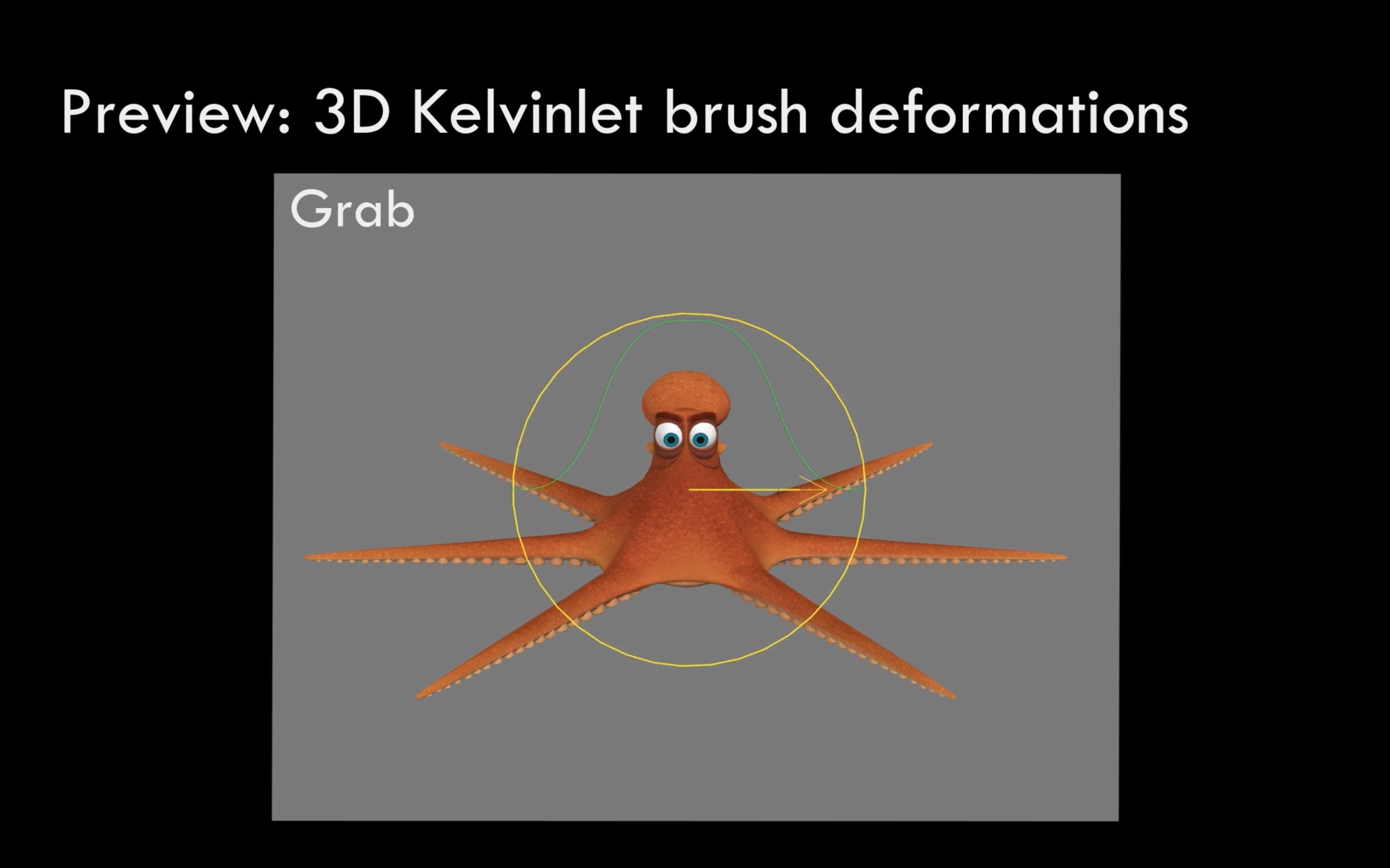 Pixar Sculpting Brushes based on Fundamental Elasticity 