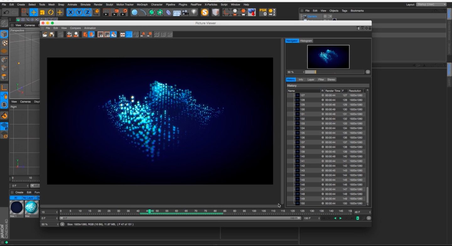 Mograph Shader Effector