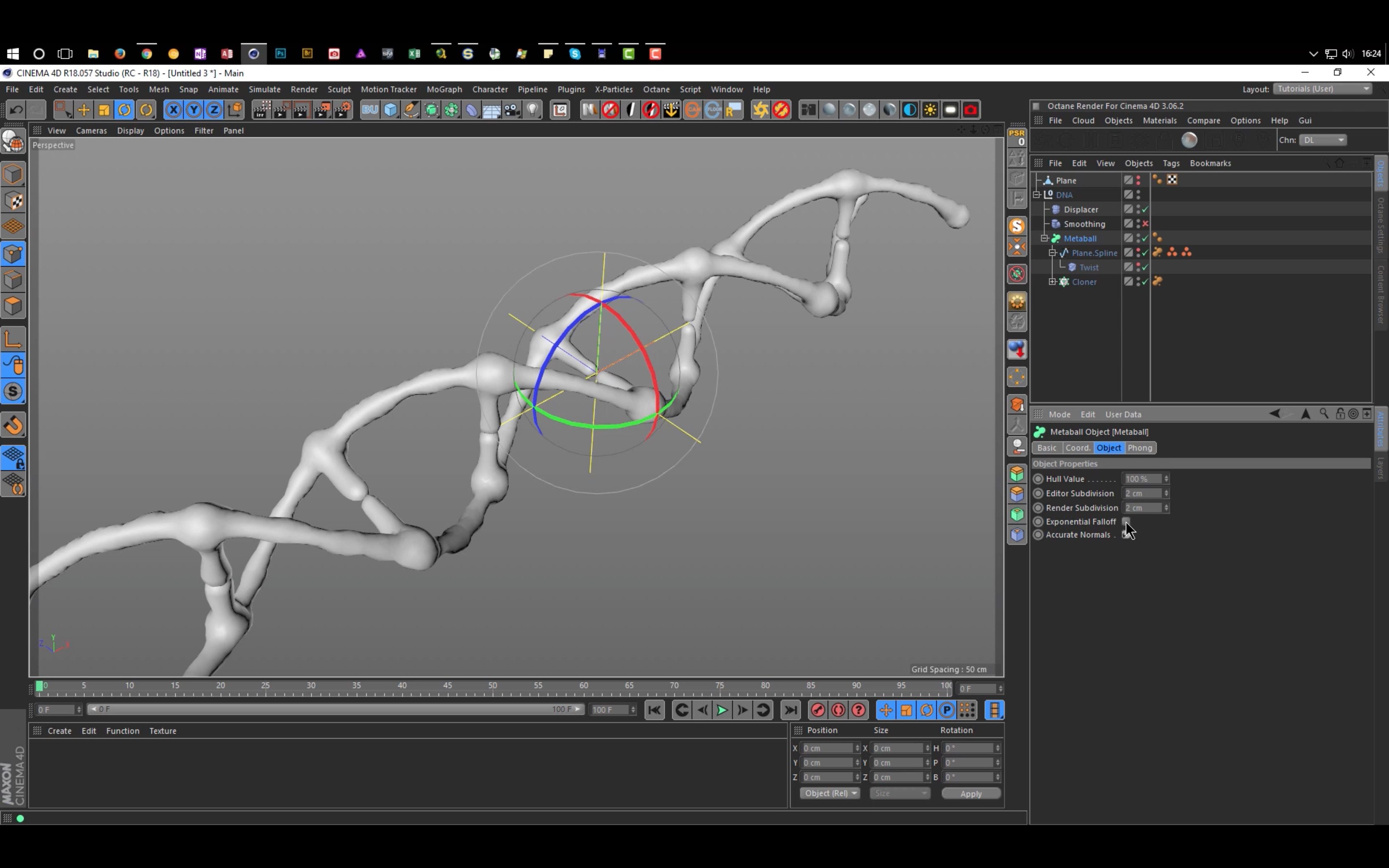 Tutorial: Creating a DNA Strand in Cinema 4D