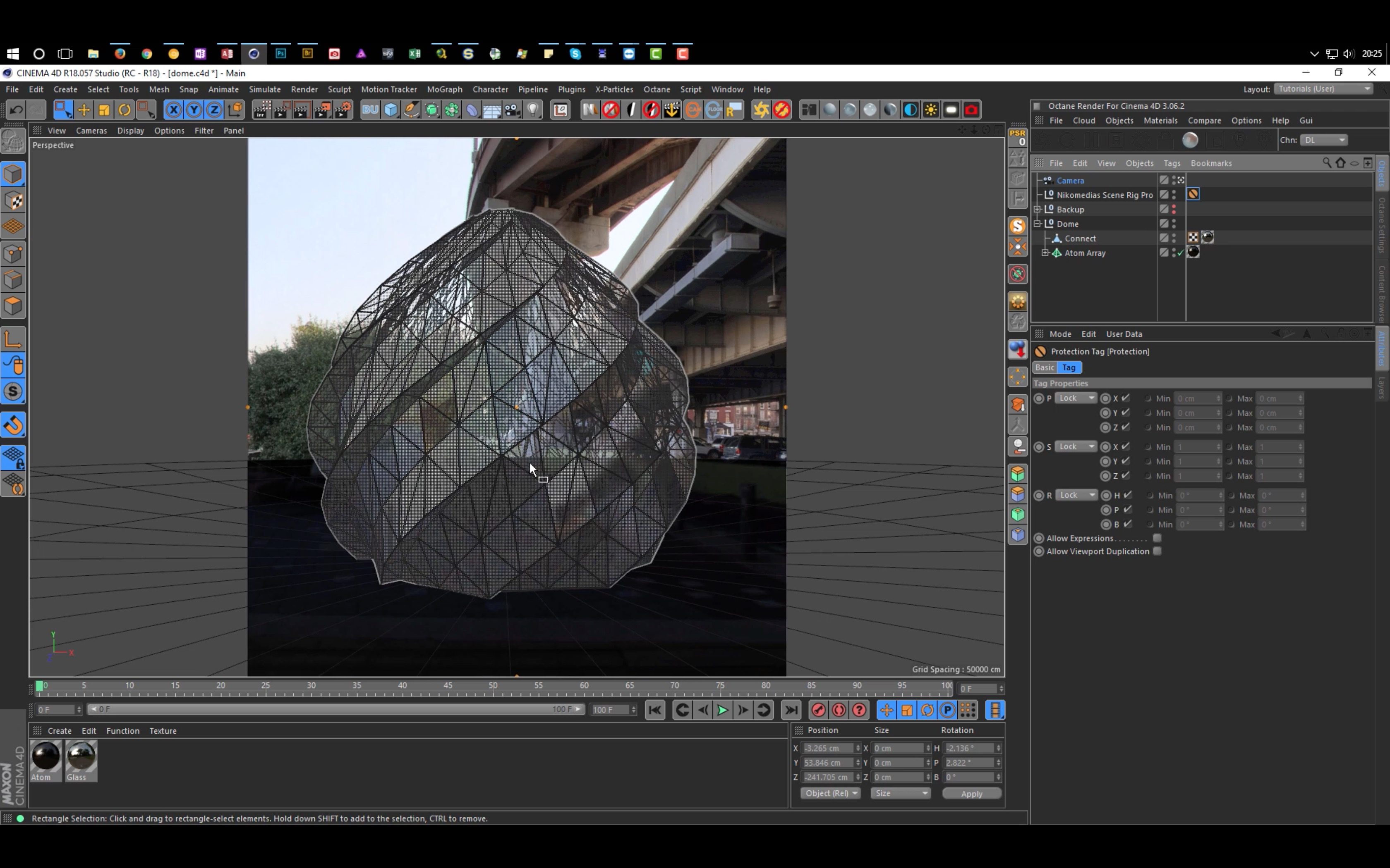 Tutorial: Creating a Dome in Cinema 4D