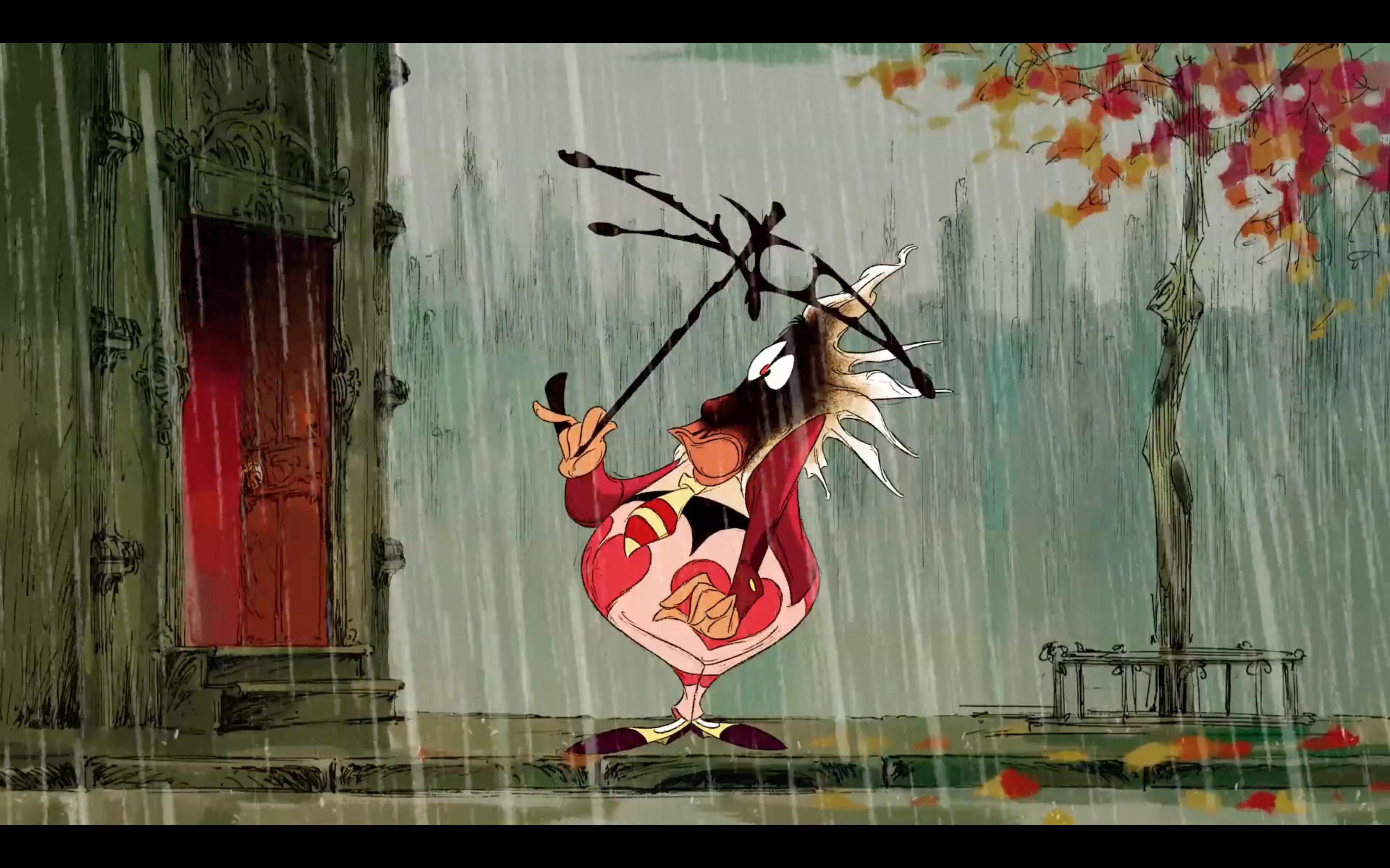 Animated Short: The Inspector and the Umbrella