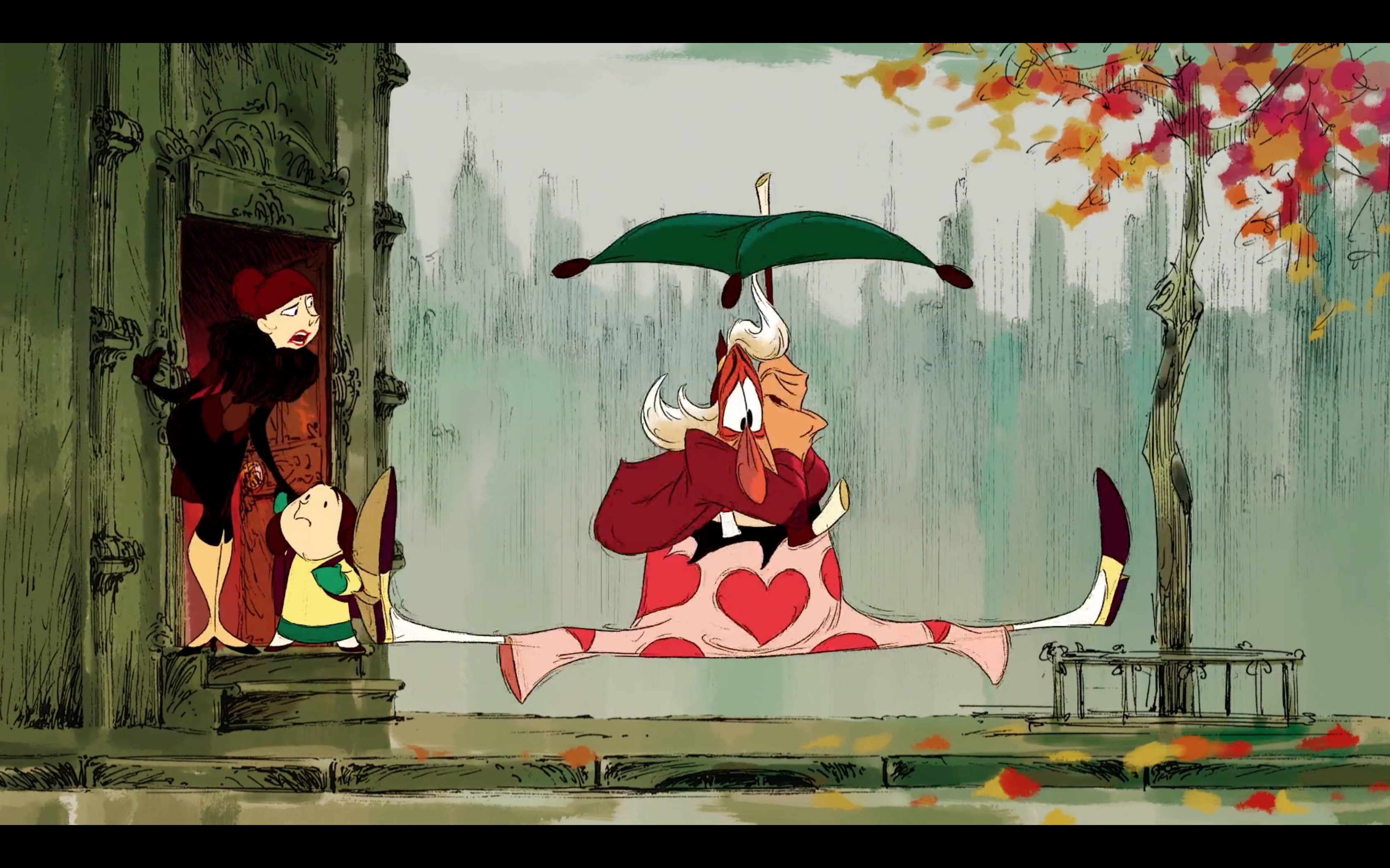 Animated Short: The Inspector and the Umbrella