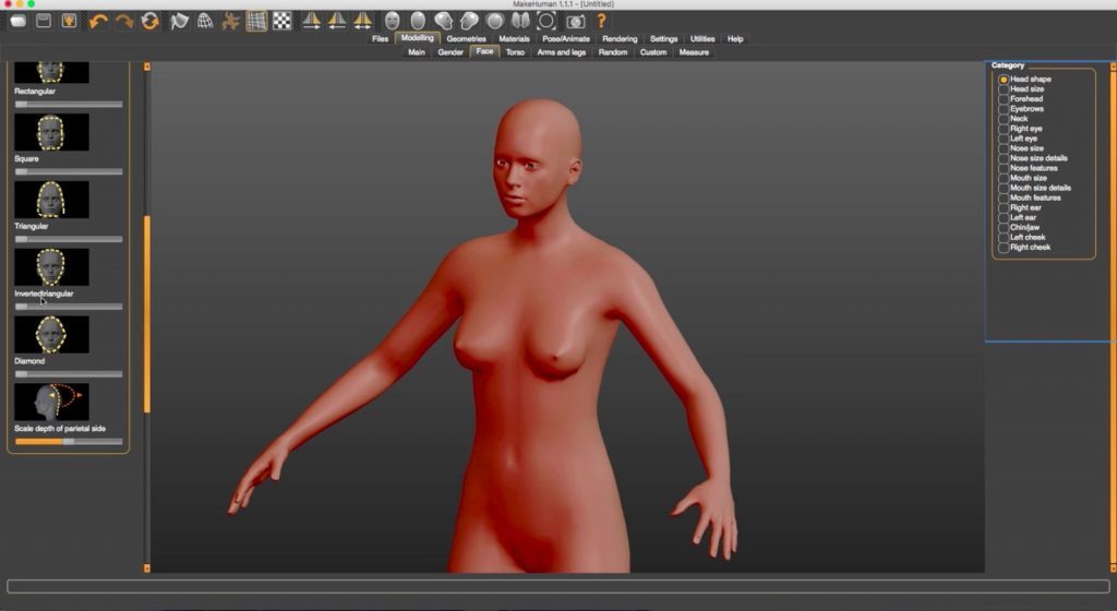 Morphing a man into a woman with C4D