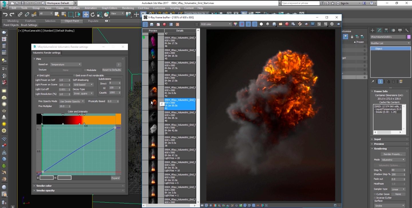 Gå glip af I Barber Tutorial : Rendering realistic Explosion and Smoke in V-Ray for 3ds Max