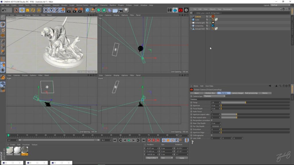 Optimise Octane Render Settings