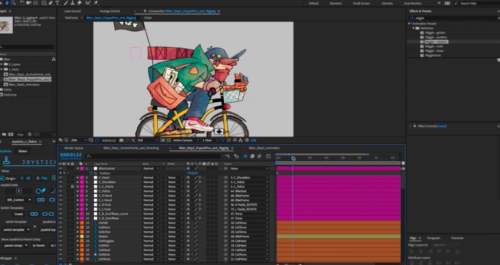 Animating a Bicycle in After Effects