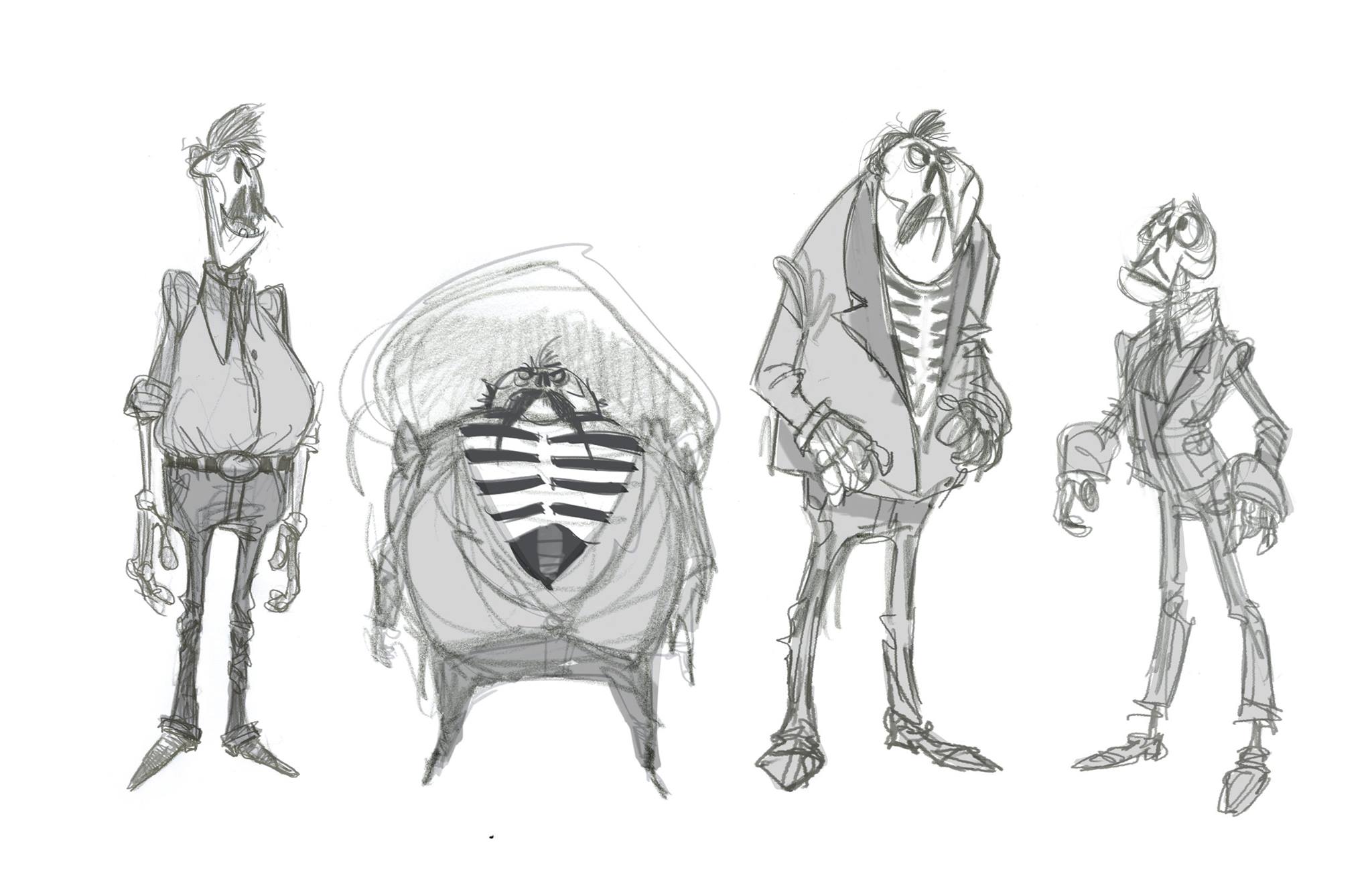 40 Concept Art for Pixar's Coco by John Nevarez
