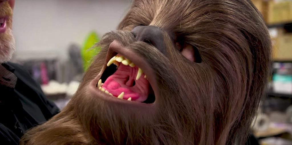 Making of Chewbacca Mask